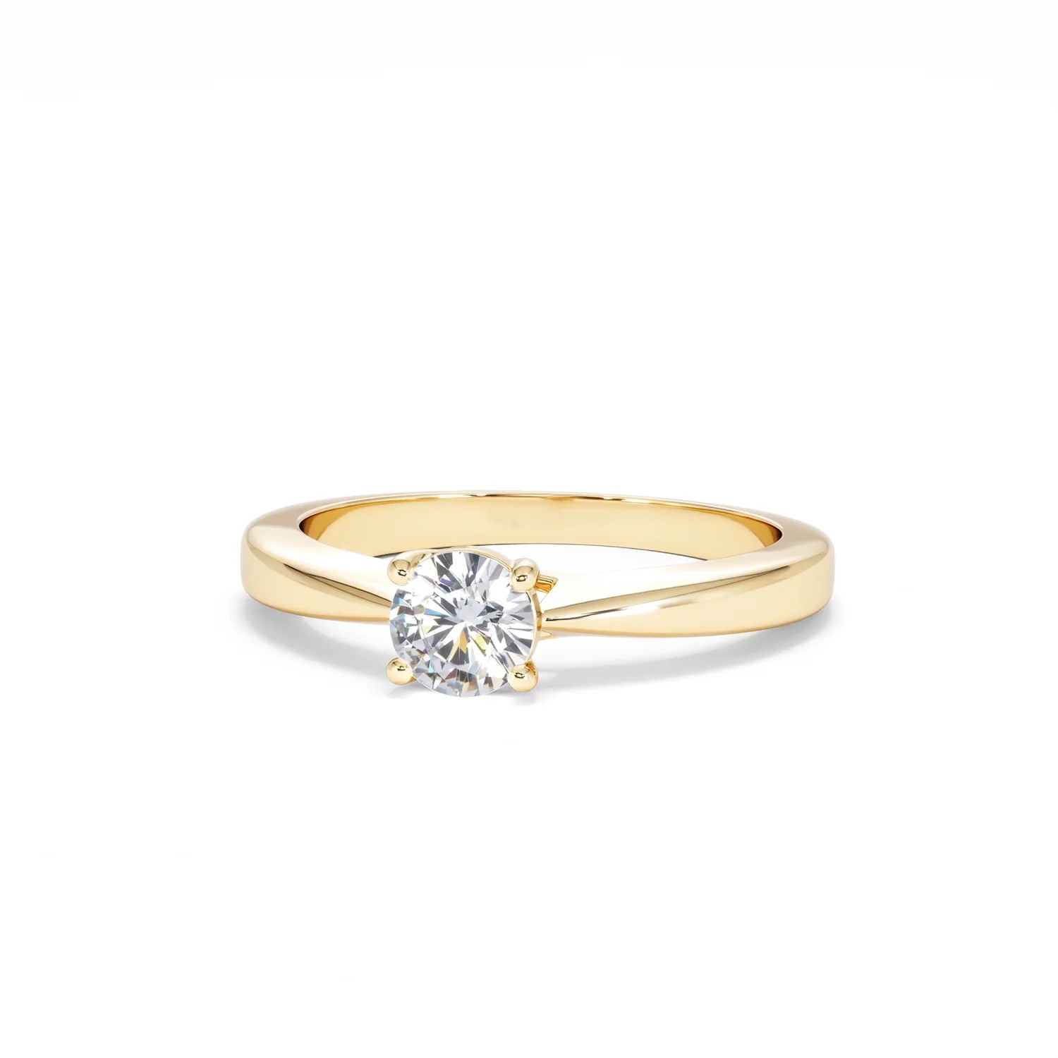 Naomi Lab Diamond Engagement Ring 0.50ct H/Si in 9K Gold - Image 85