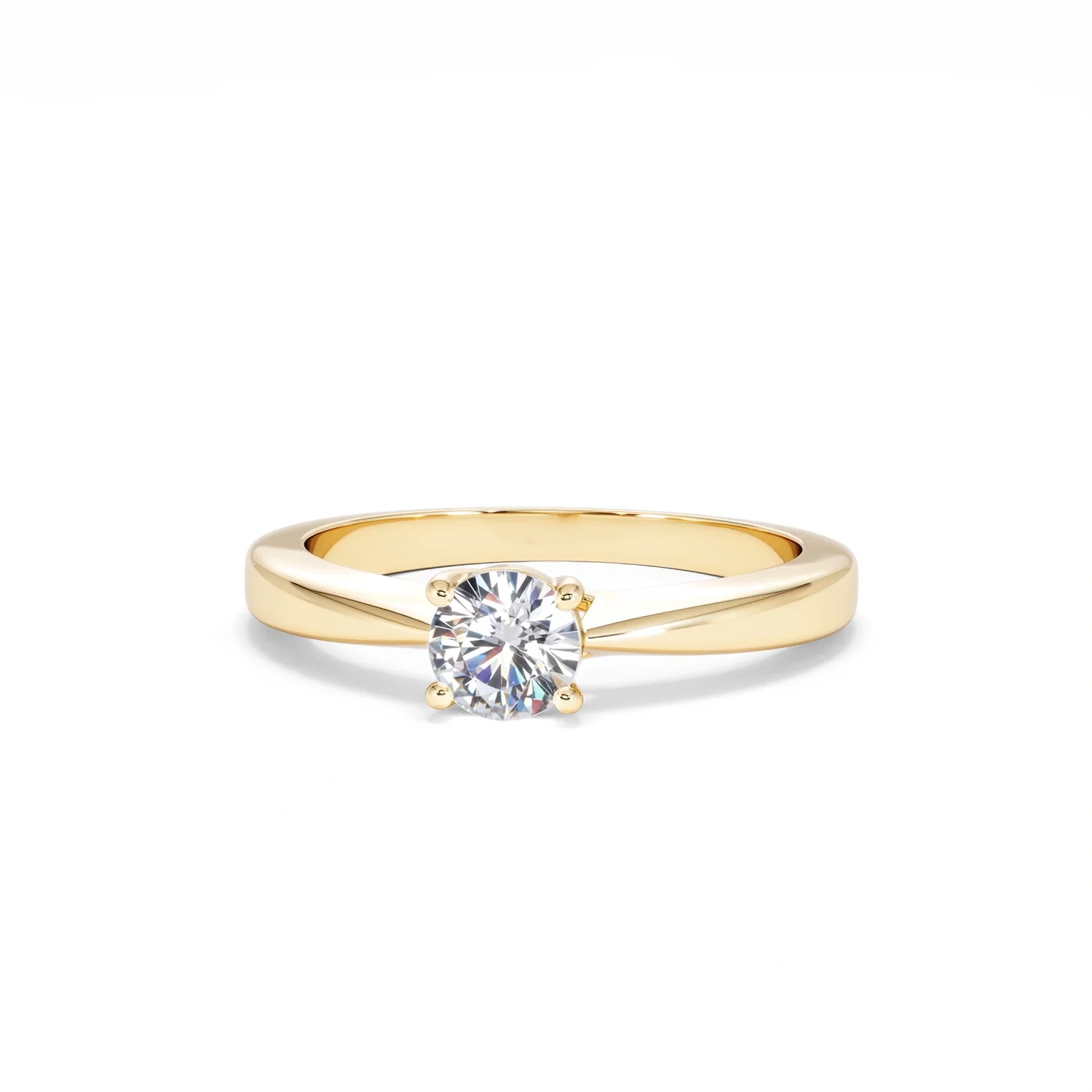 Naomi Lab Diamond Engagement Ring 0.50ct H/Si in 9K Gold - Image 86