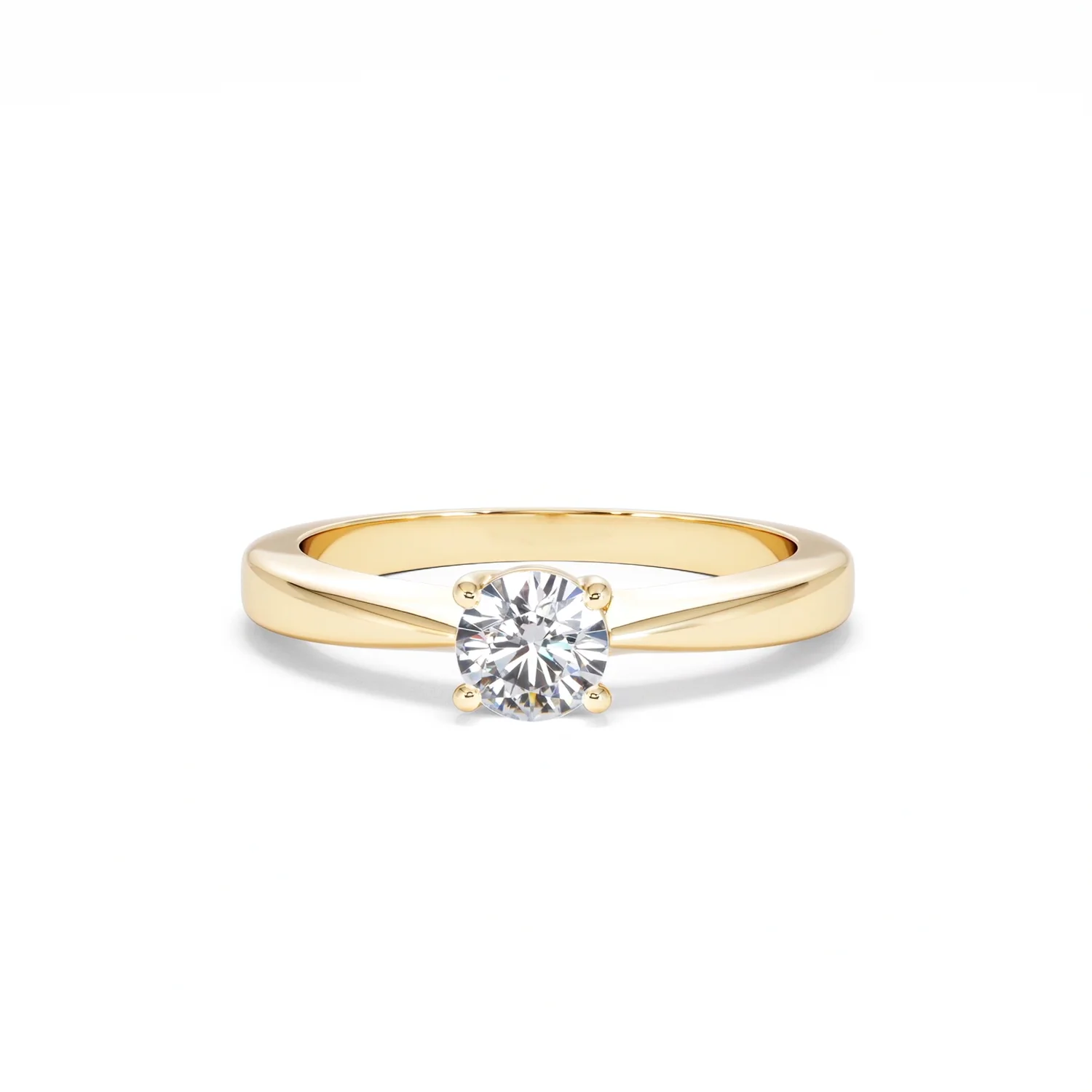 Naomi Lab Diamond Engagement Ring 0.50ct H/Si in 9K Gold - Image 87