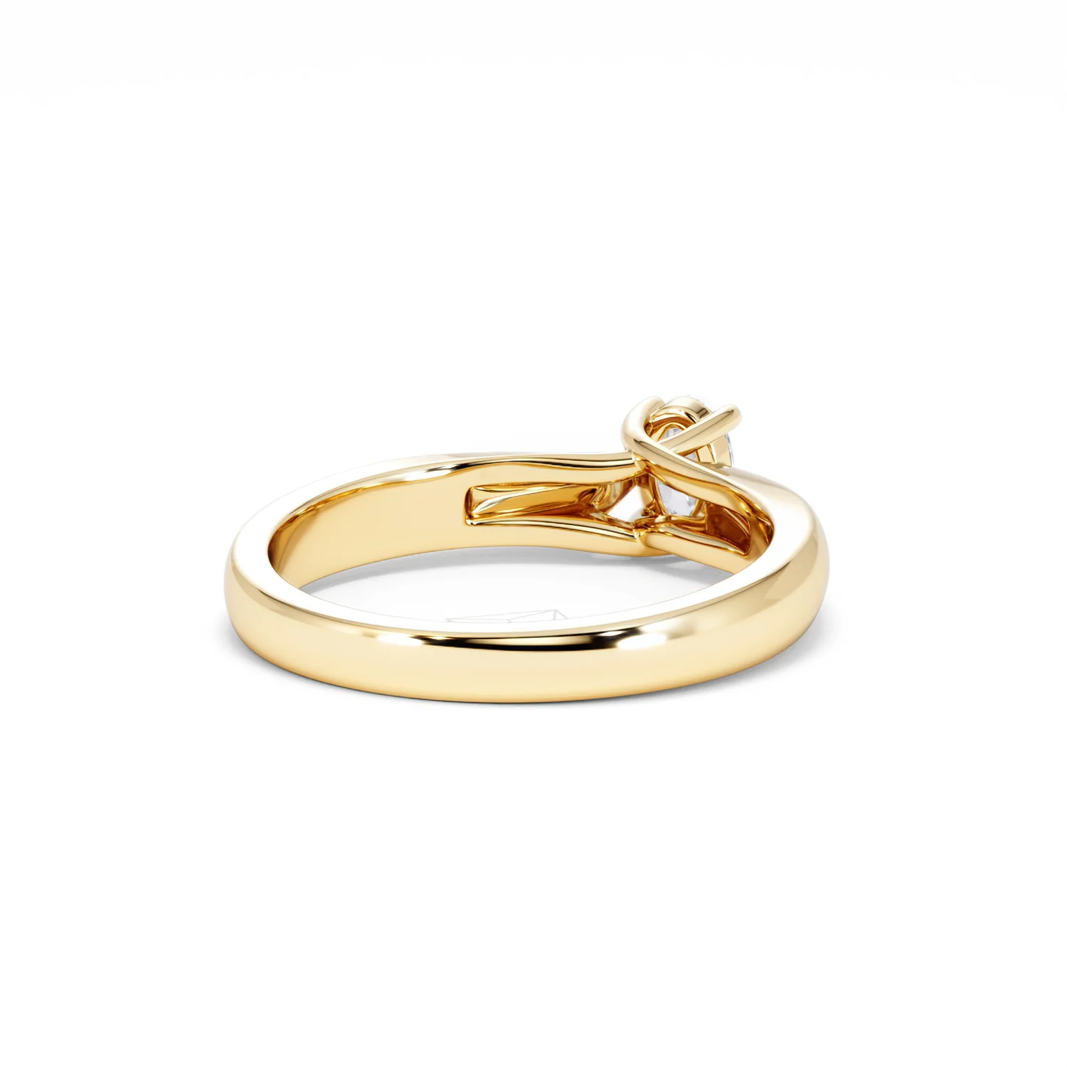 Naomi Oval Cut Lab Diamond Engagement Ring 0.33ct H/SI in 18k Gold Vermeil - Image 44