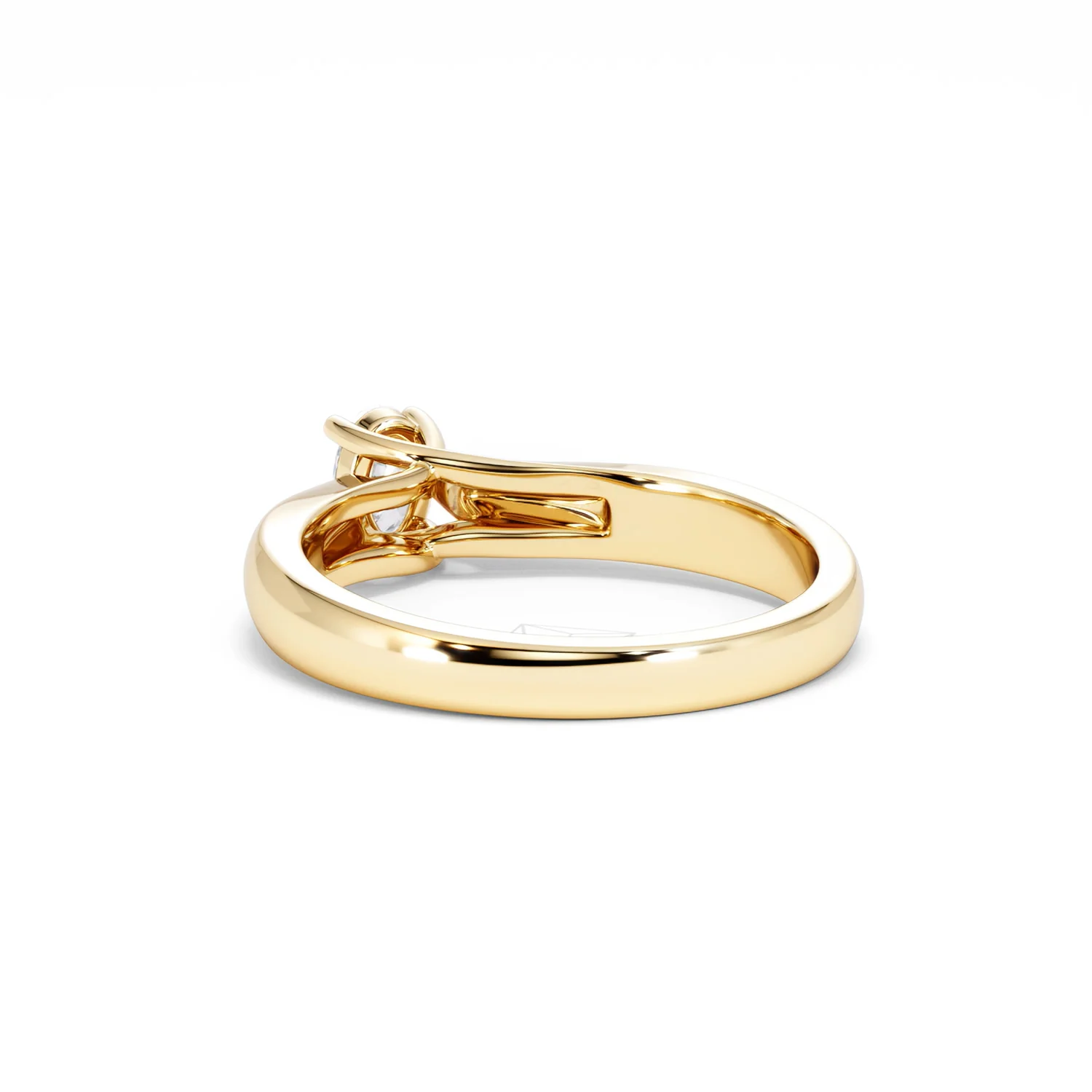 Naomi Oval Cut Lab Diamond Engagement Ring 0.33ct H/SI in 18k Gold Vermeil - Image 56