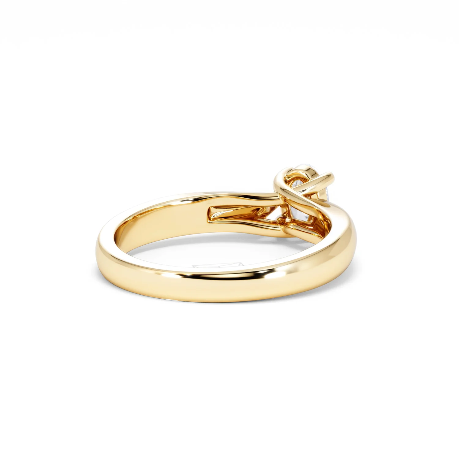 Naomi Oval Cut Lab Diamond Engagement Ring 0.50ct H/SI in 18k Gold Vermeil - Image 43