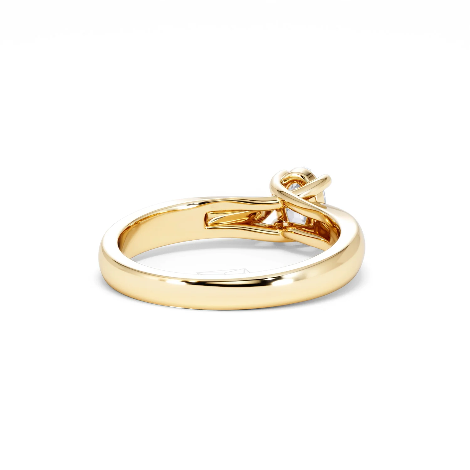 Naomi Oval Cut Lab Diamond Engagement Ring 0.50ct H/SI in 18k Gold Vermeil - Image 44