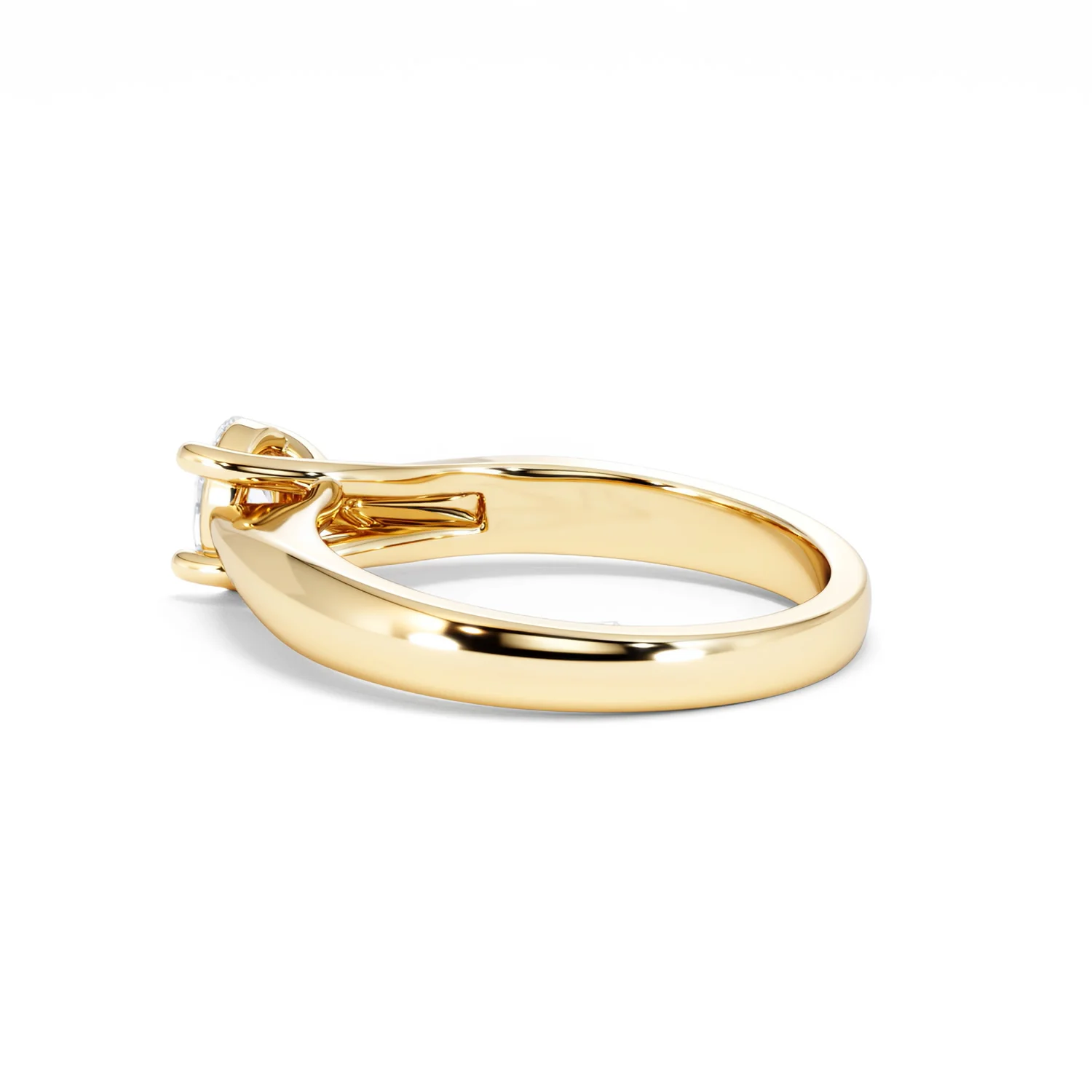 Naomi Oval Cut Lab Diamond Engagement Ring 0.50ct H/SI in 18k Gold Vermeil - Image 63