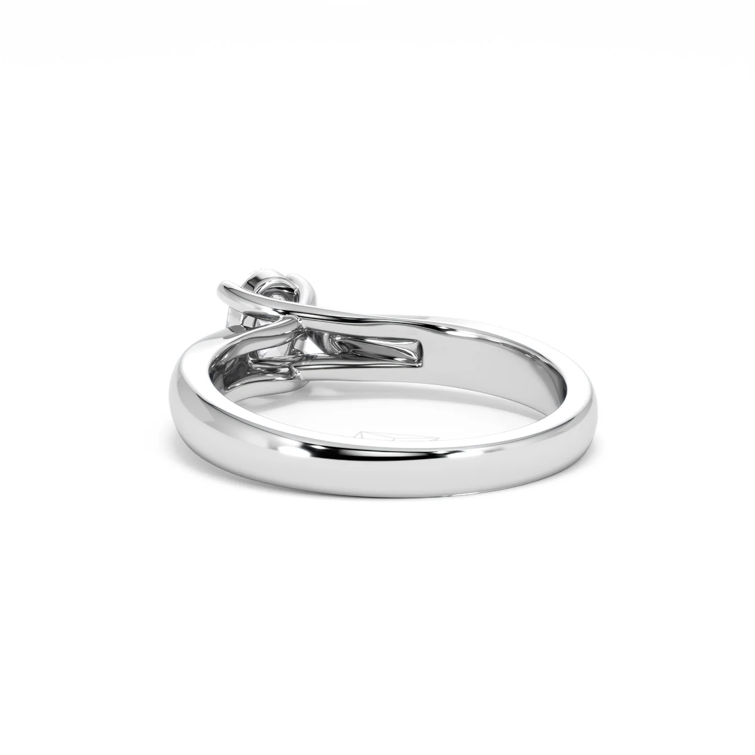 Naomi Oval Cut Lab Diamond Engagement Ring 0.50ct H/SI in 925 Silver - Image 56