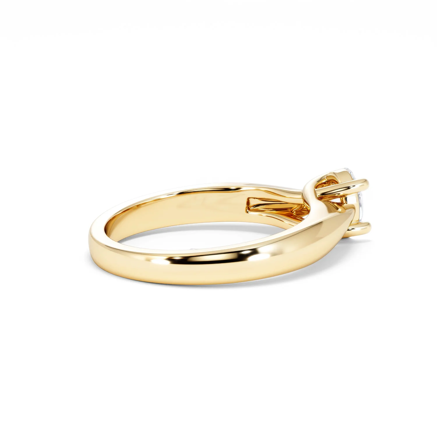 Naomi Oval Cut Lab Diamond Engagement Ring 0.50ct H/SI in 9k Gold - Image 36