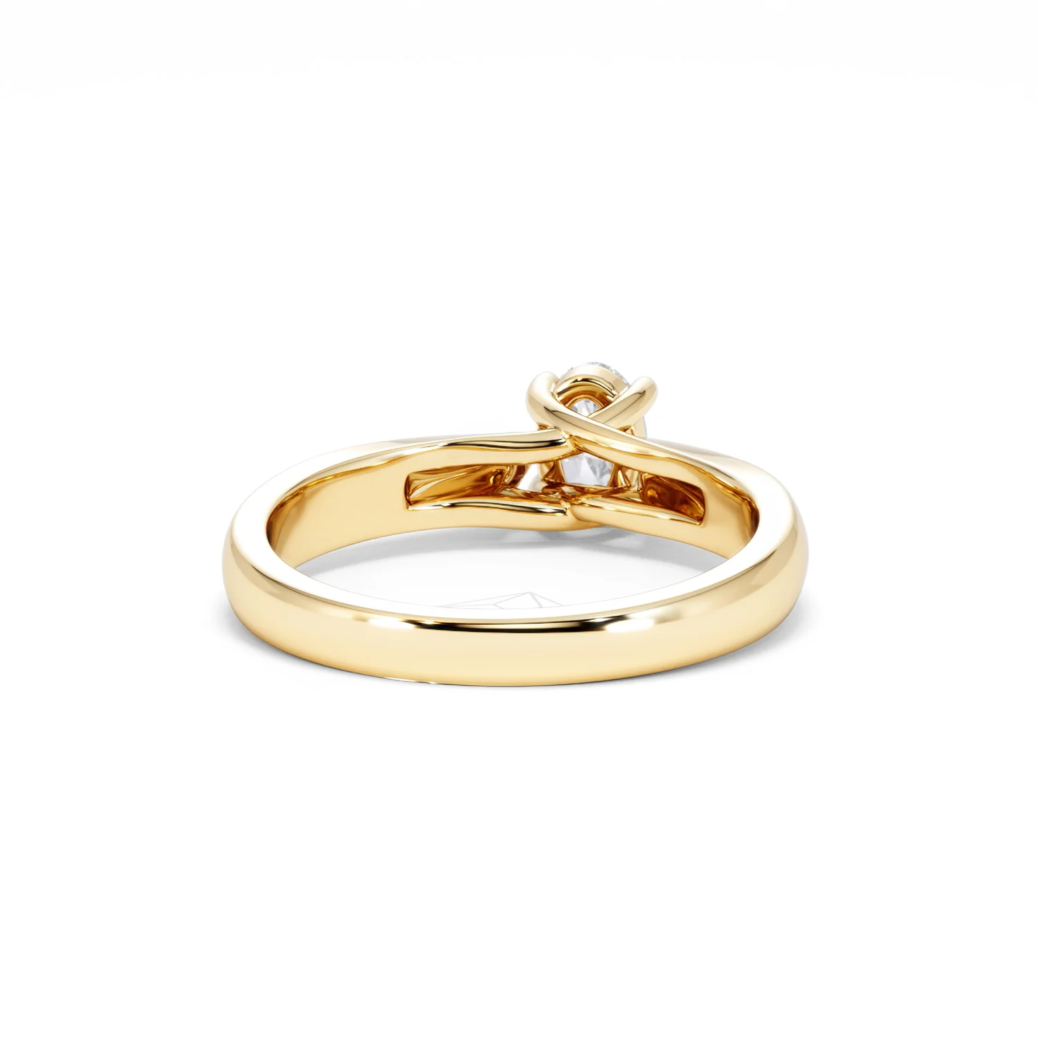 Naomi Oval Cut Lab Diamond Engagement Ring 0.50ct H/SI in 9k Gold - Image 47