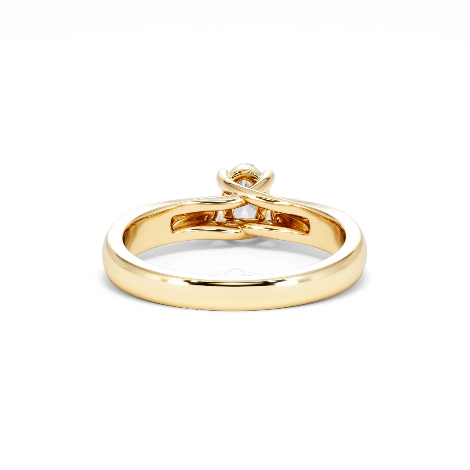 Naomi Oval Cut Lab Diamond Engagement Ring 0.50ct H/SI in 9k Gold - Image 49