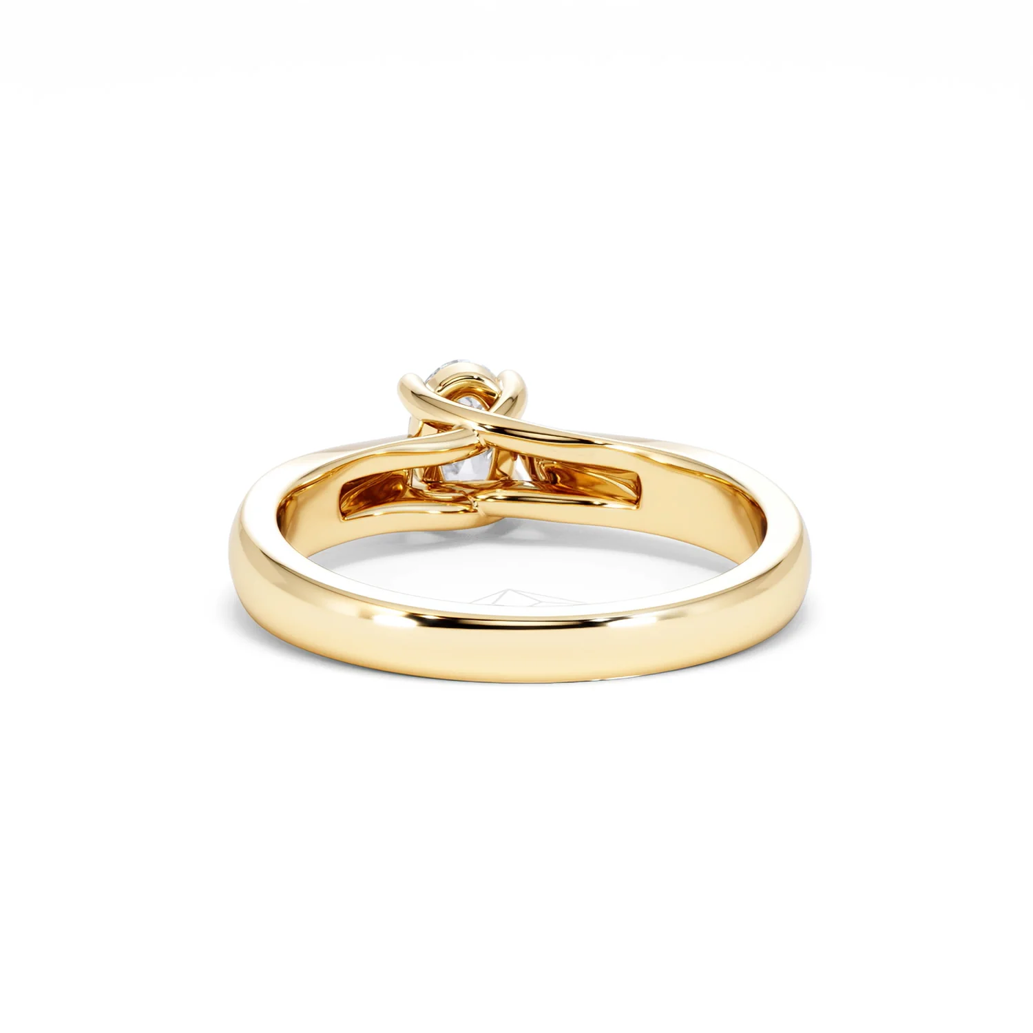Naomi Oval Cut Lab Diamond Engagement Ring 0.50ct H/SI in 9k Gold - Image 52