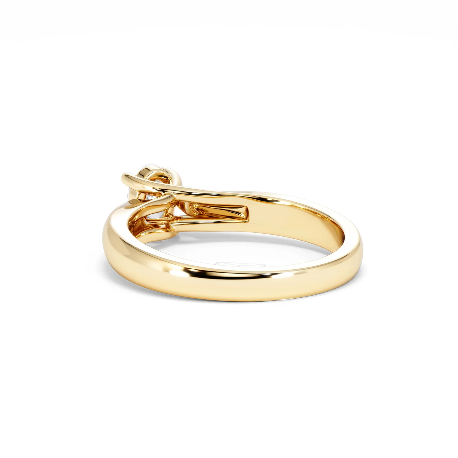 Naomi Oval Cut Lab Diamond Engagement Ring 0.50ct H/SI in 9k Gold - Image 57