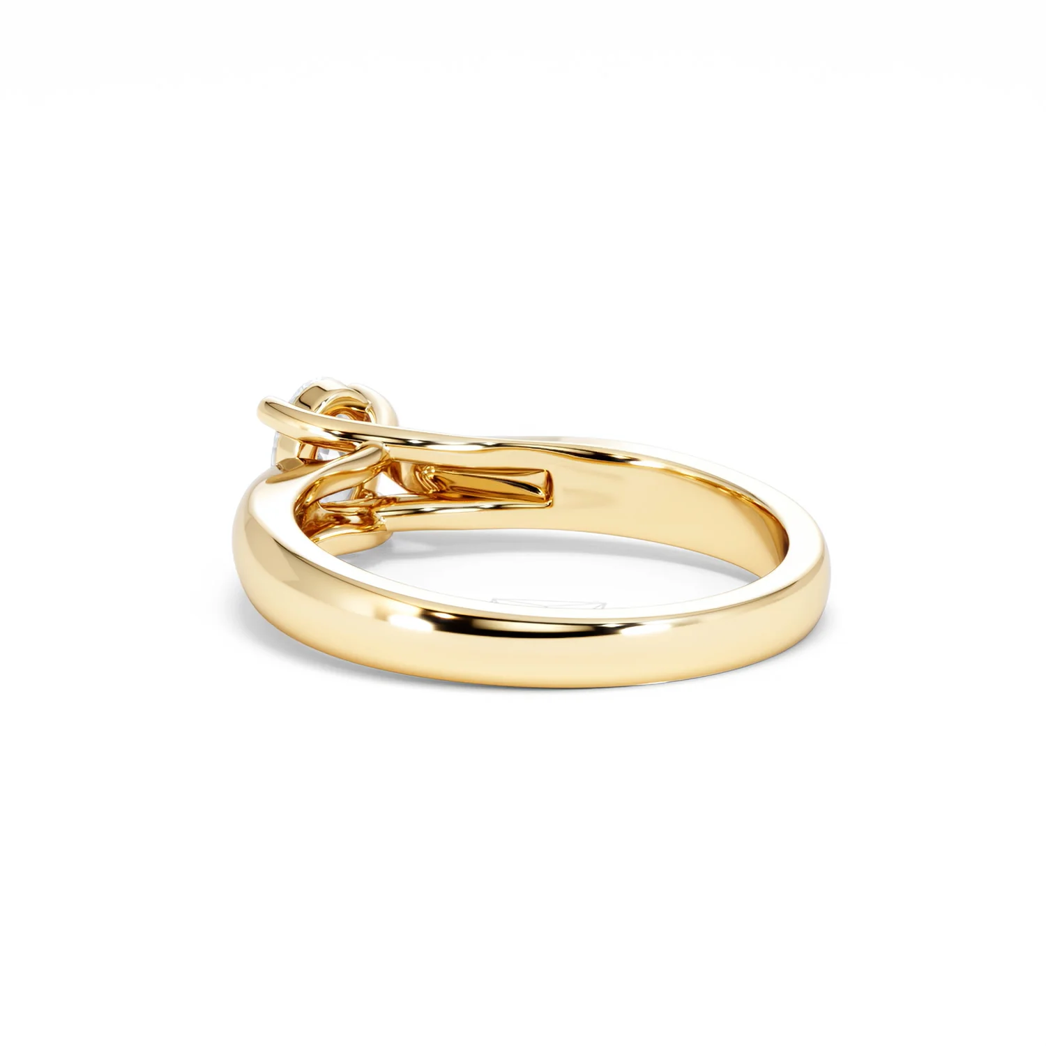 Naomi Oval Cut Lab Diamond Engagement Ring 0.50ct H/SI in 9k Gold - Image 58