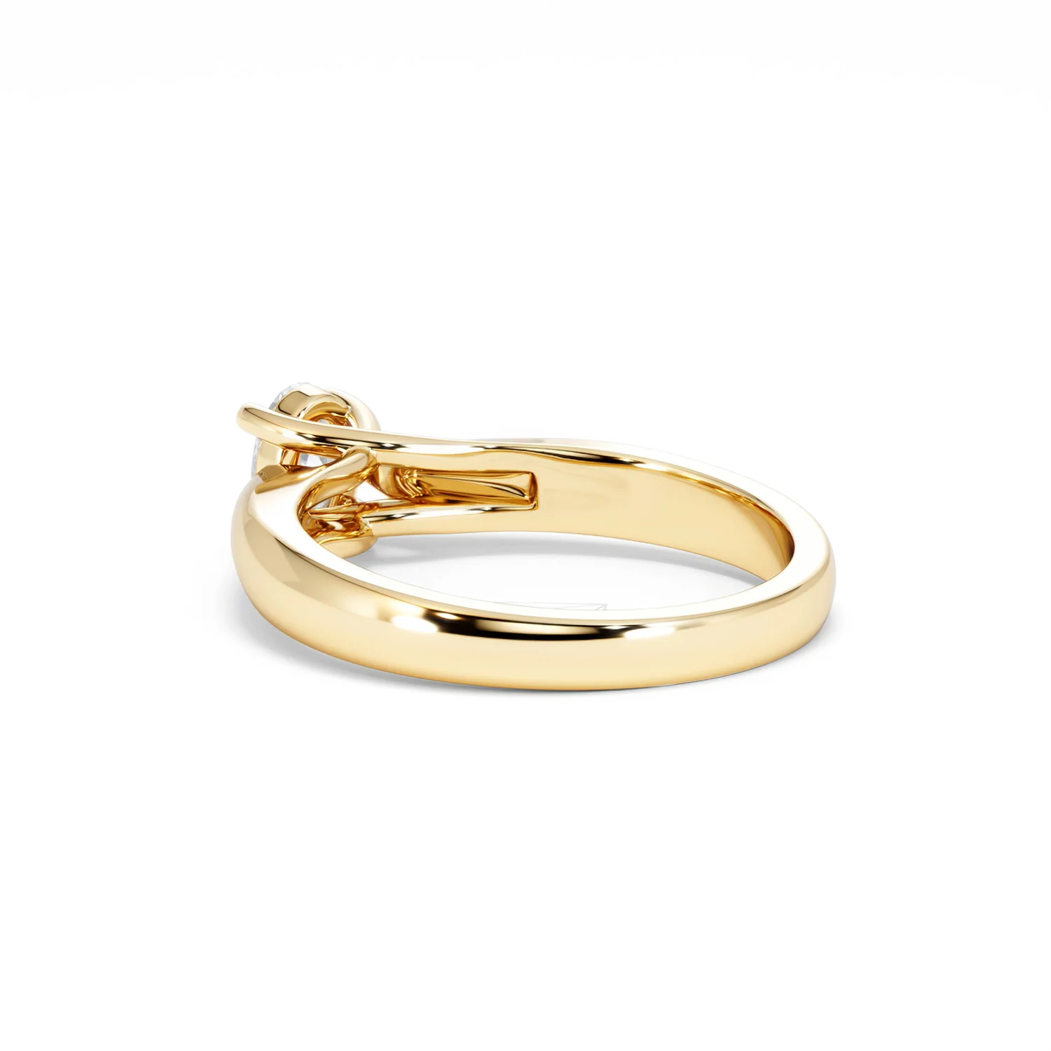 Naomi Oval Cut Lab Diamond Engagement Ring 0.50ct H/SI in 9k Gold - Image 59