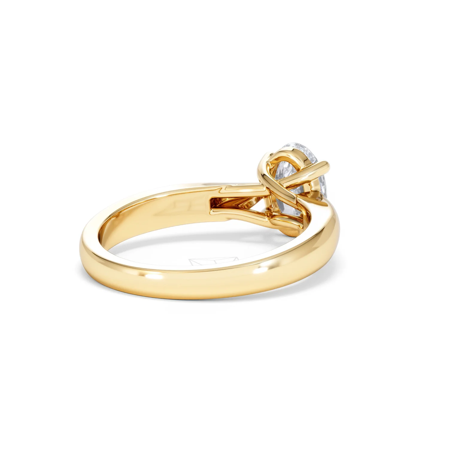 Naomi Oval Cut Lab Diamond Engagement Ring 1.00ct H/SI in 9k Gold - Image 42