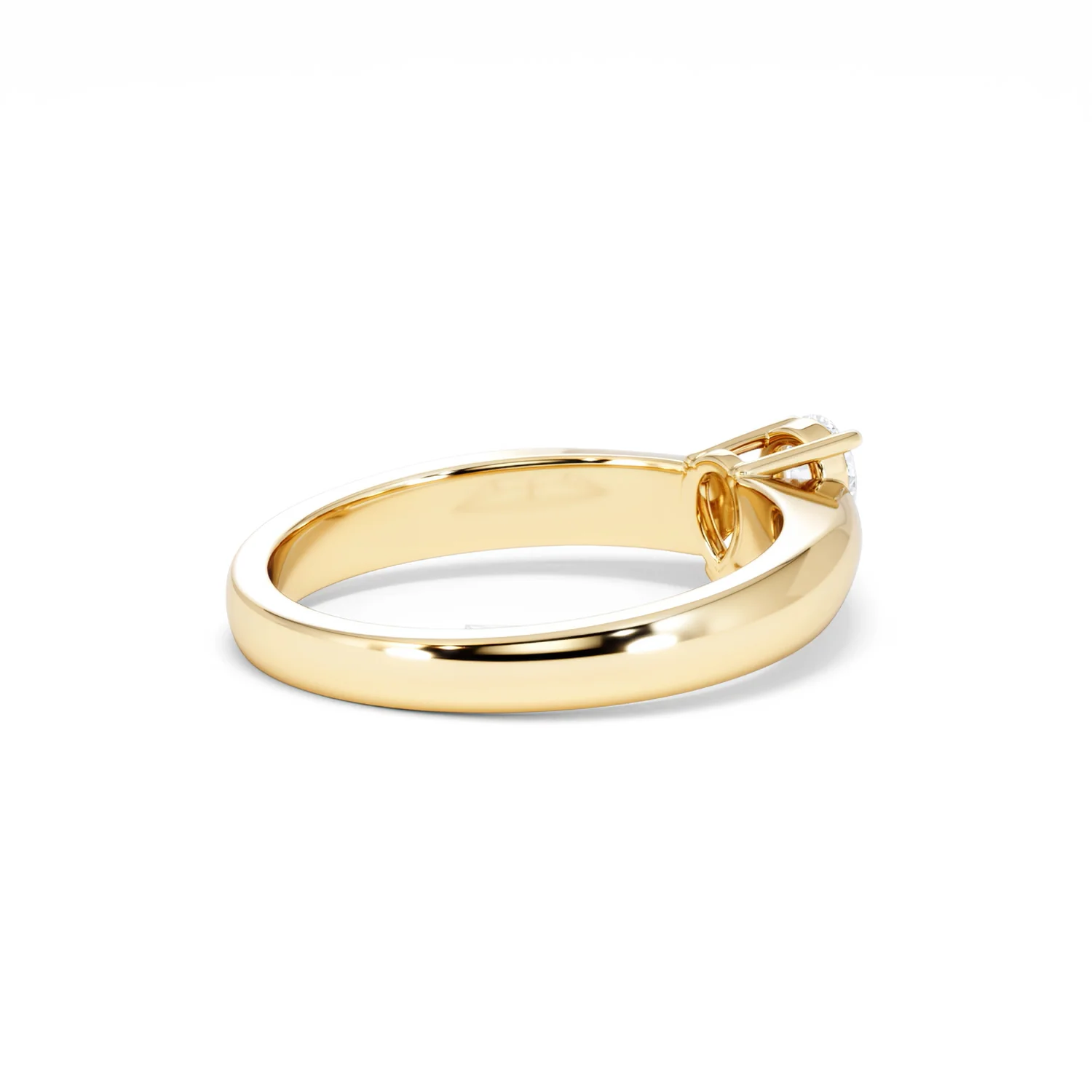 Naomi Pear Cut Lab Diamond Engagement Ring 0.33ct H/SI in 18k Gold Vermeil - Image 39