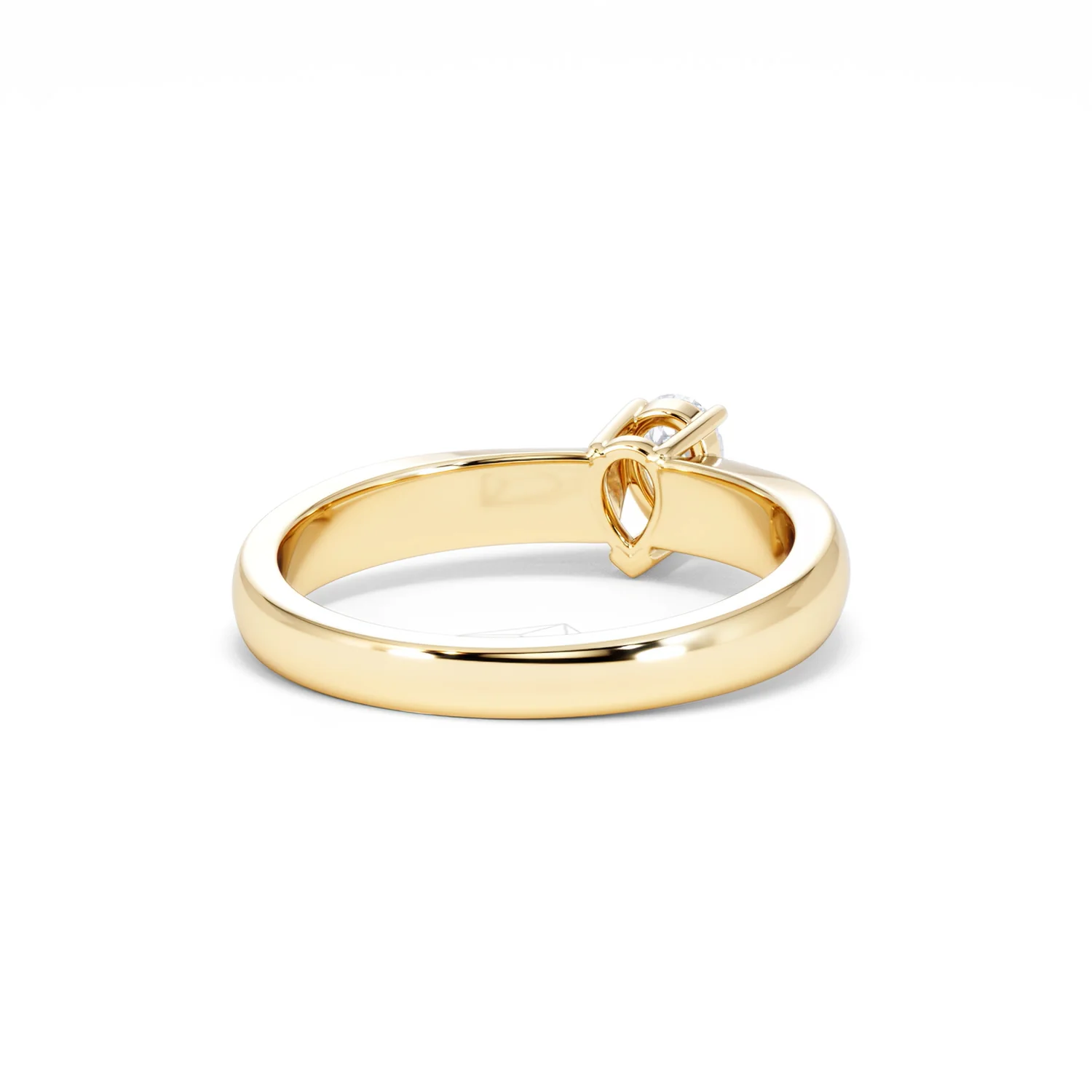 Naomi Pear Cut Lab Diamond Engagement Ring 0.33ct H/SI in 18k Gold Vermeil - Image 45