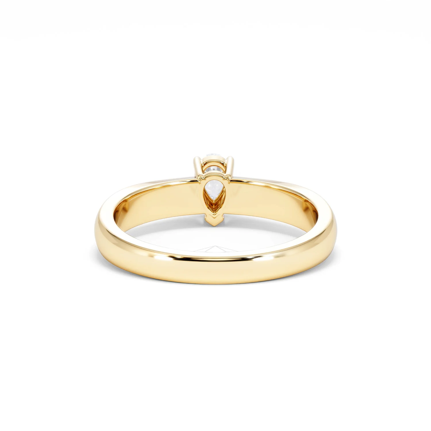 Naomi Pear Cut Lab Diamond Engagement Ring 0.33ct H/SI in 18k Gold Vermeil - Image 50