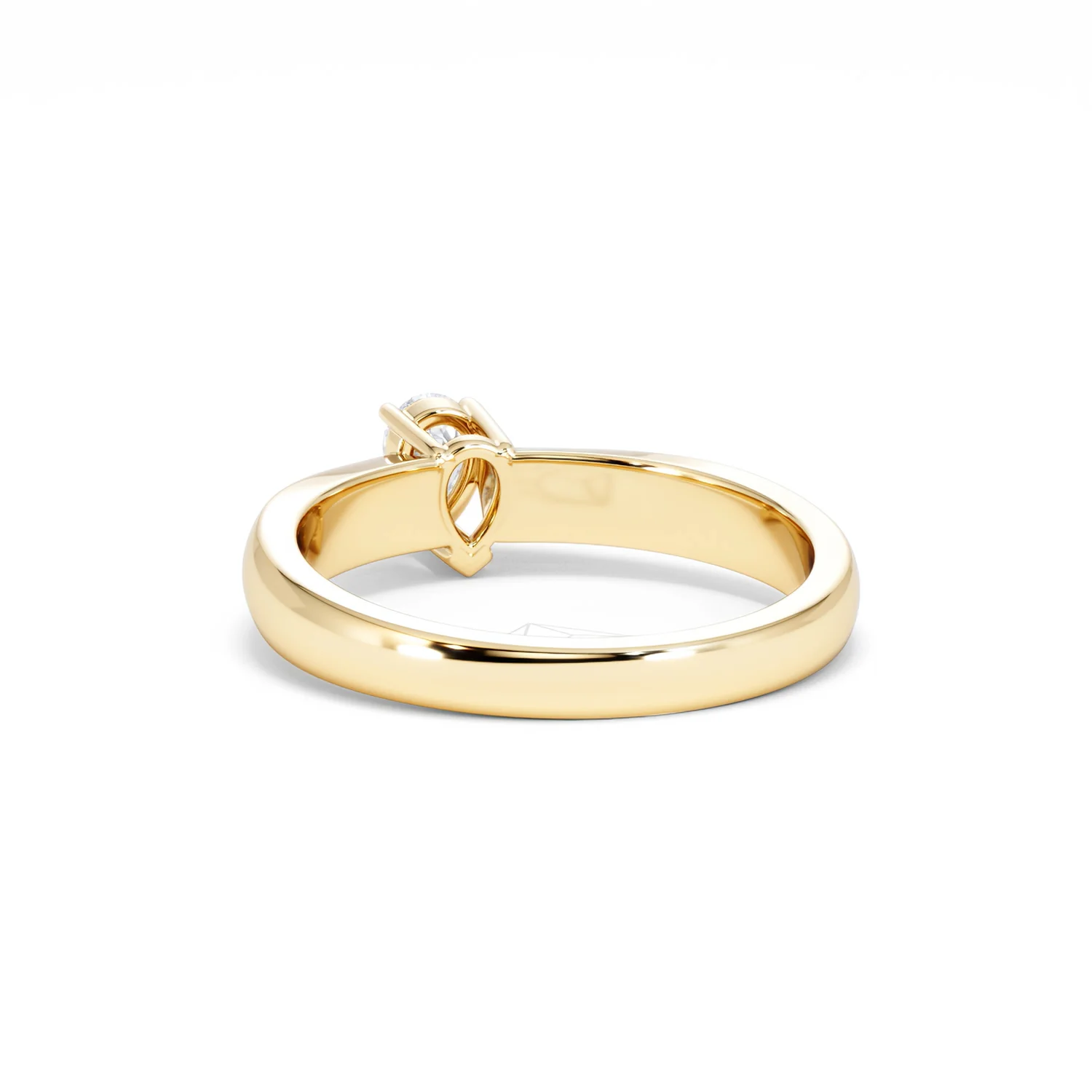 Naomi Pear Cut Lab Diamond Engagement Ring 0.33ct H/SI in 18k Gold Vermeil - Image 54