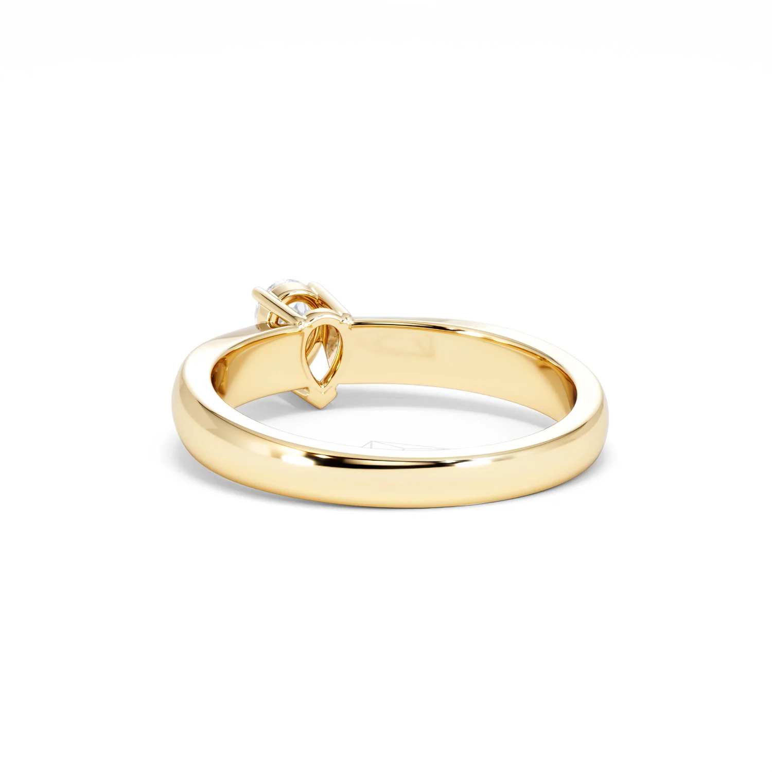Naomi Pear Cut Lab Diamond Engagement Ring 0.33ct H/SI in 18k Gold Vermeil - Image 55