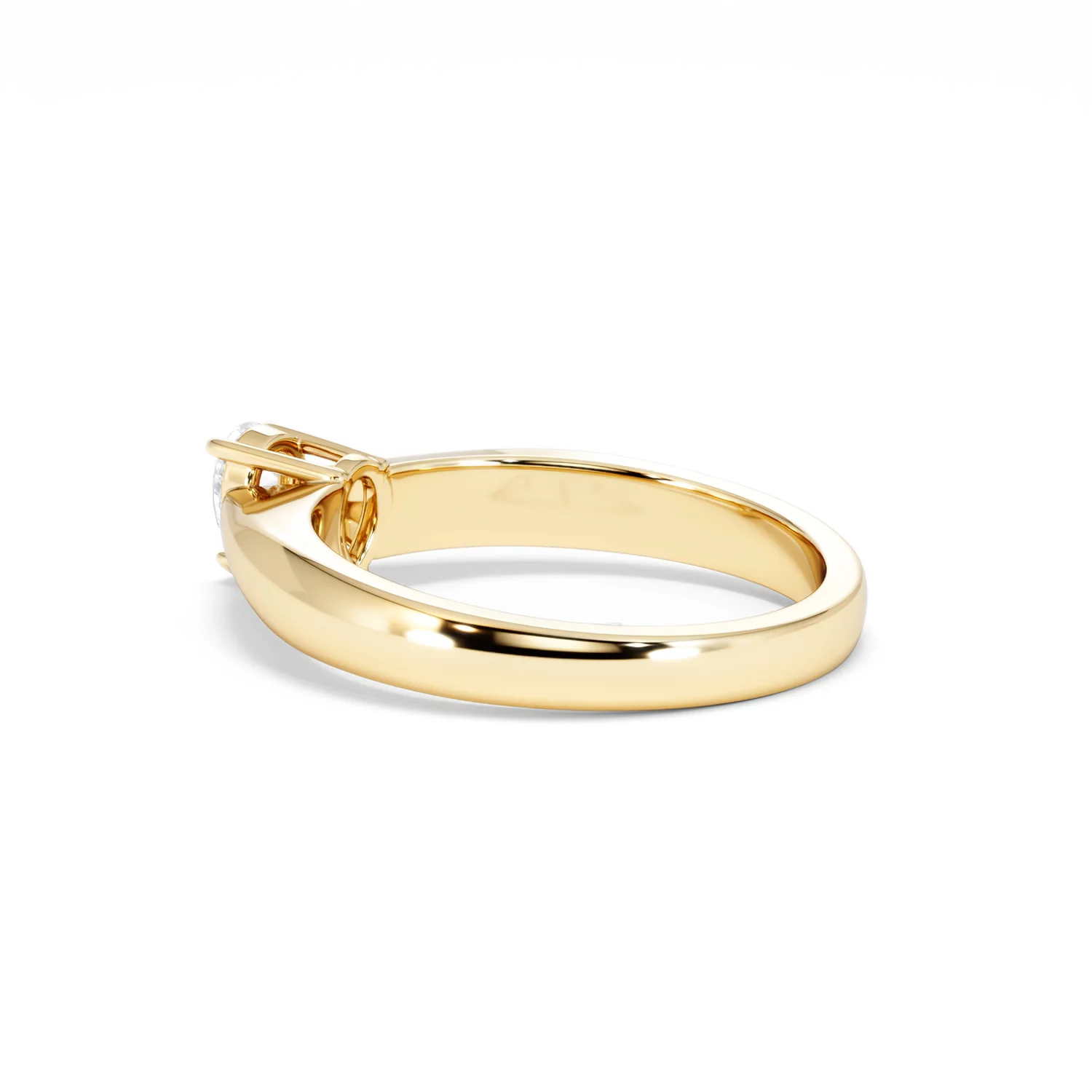 Naomi Pear Cut Lab Diamond Engagement Ring 0.33ct H/SI in 18k Gold Vermeil - Image 62