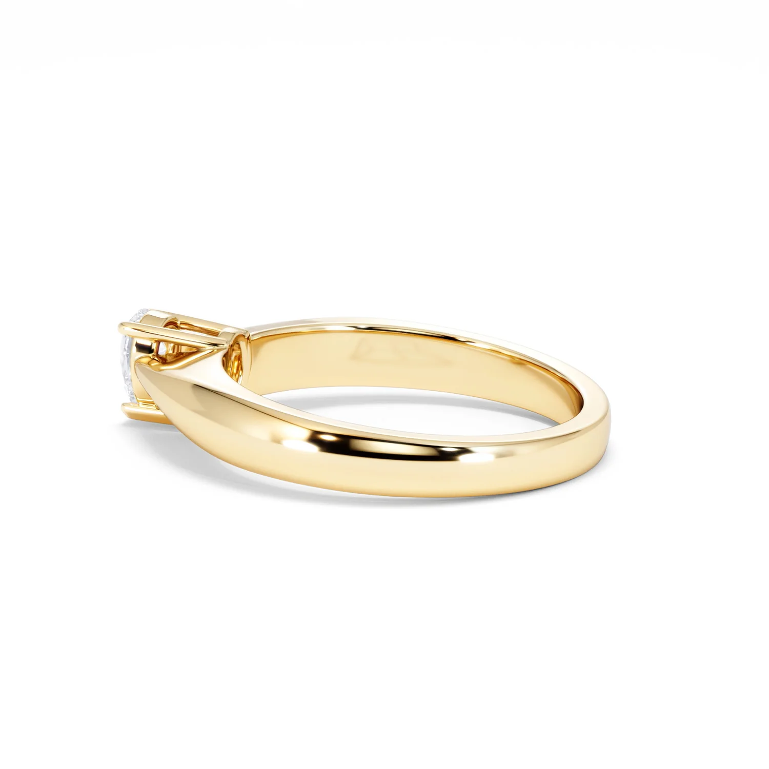 Naomi Pear Cut Lab Diamond Engagement Ring 0.33ct H/SI in 18k Gold Vermeil - Image 65