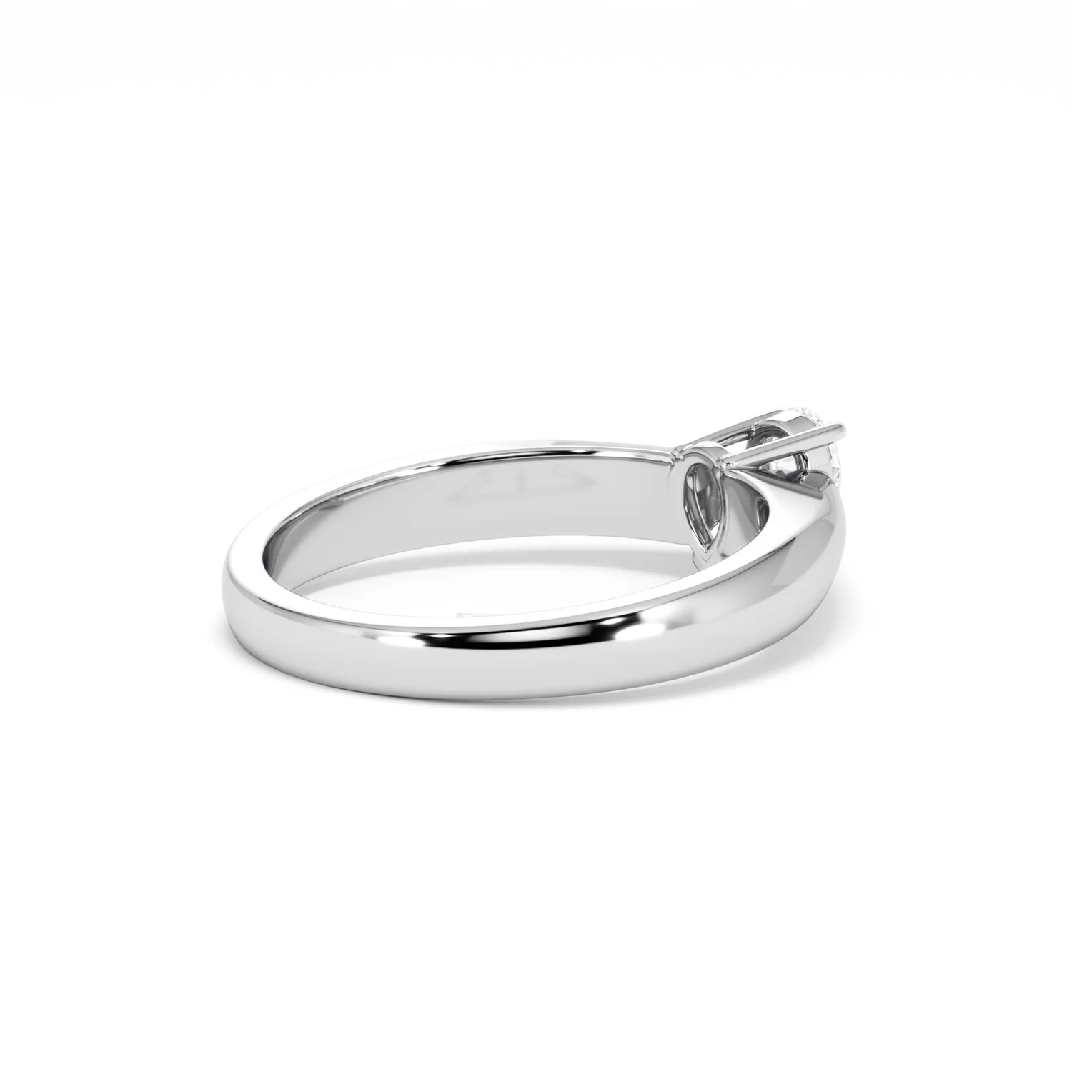 Naomi Pear Cut Lab Diamond Engagement Ring 0.33ct H/SI in 925 Silver - Image 39