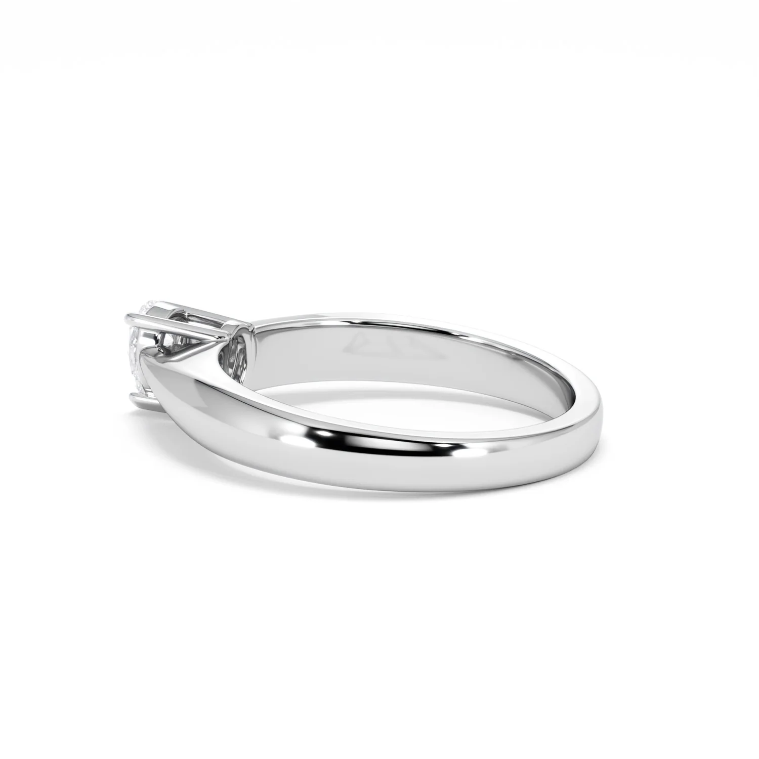 Naomi Pear Cut Lab Diamond Engagement Ring 0.33ct H/SI in 925 Silver - Image 64