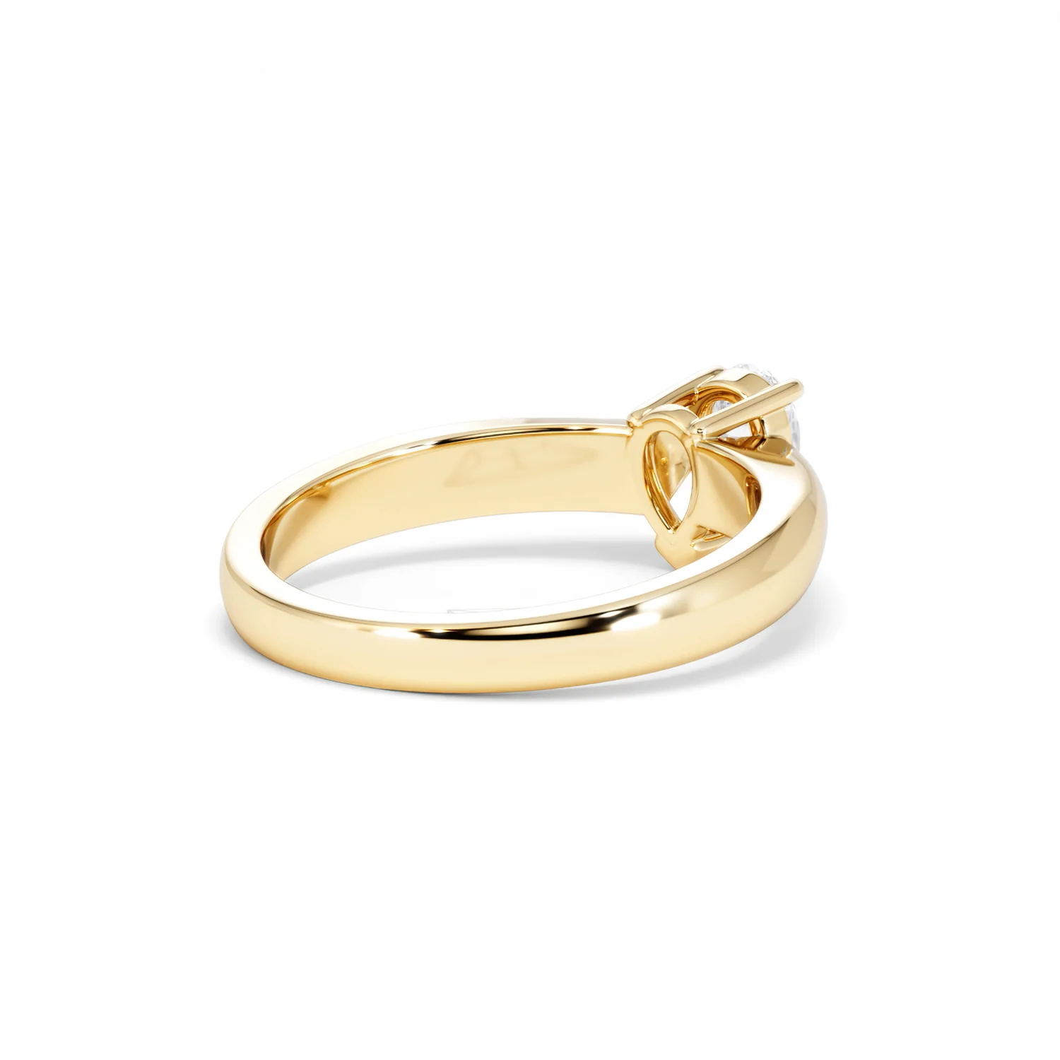 Naomi Pear Cut Lab Diamond Engagement Ring 0.50ct H/SI in 18k Gold Vermeil - Image 41