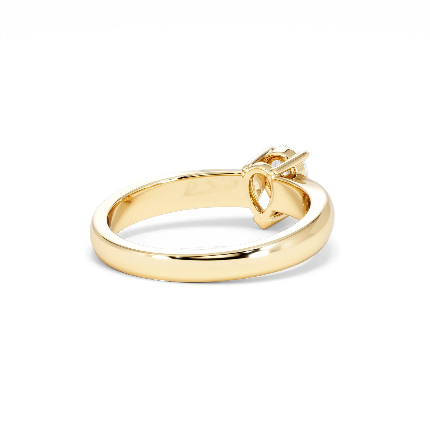 Naomi Pear Cut Lab Diamond Engagement Ring 0.50ct H/SI in 18k Gold Vermeil - Image 43