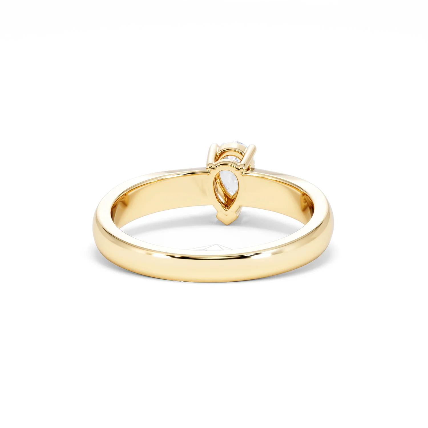 Naomi Pear Cut Lab Diamond Engagement Ring 0.50ct H/SI in 18k Gold Vermeil - Image 48