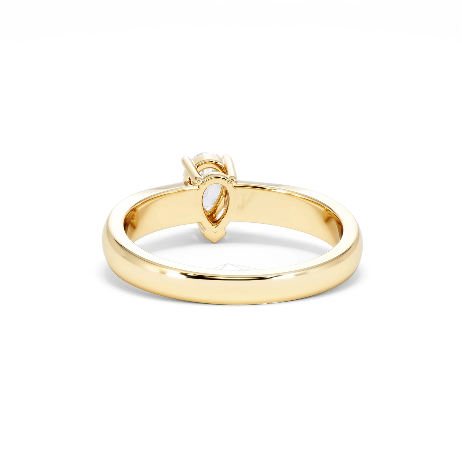 Naomi Pear Cut Lab Diamond Engagement Ring 0.50ct H/SI in 18k Gold Vermeil - Image 52