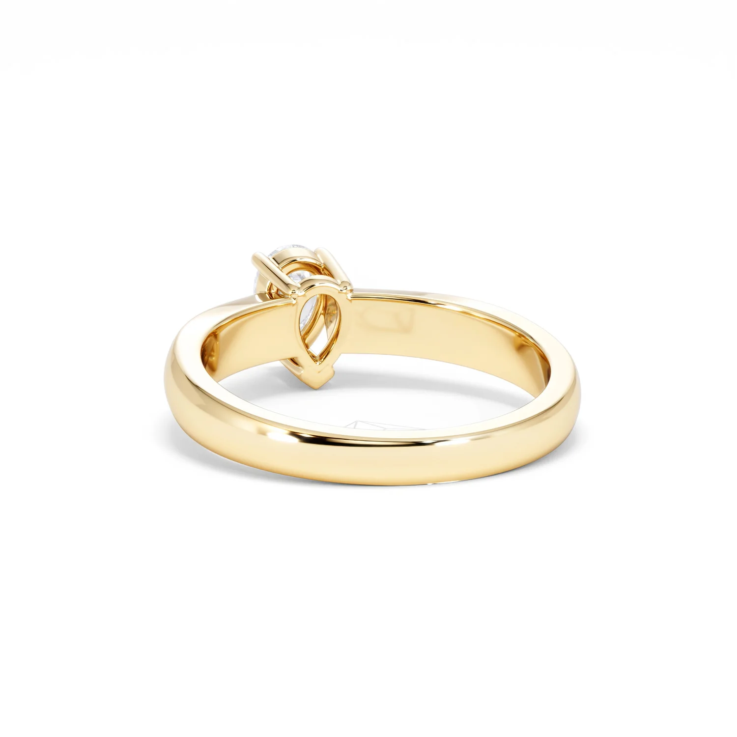 Naomi Pear Cut Lab Diamond Engagement Ring 0.50ct H/SI in 18k Gold Vermeil - Image 54