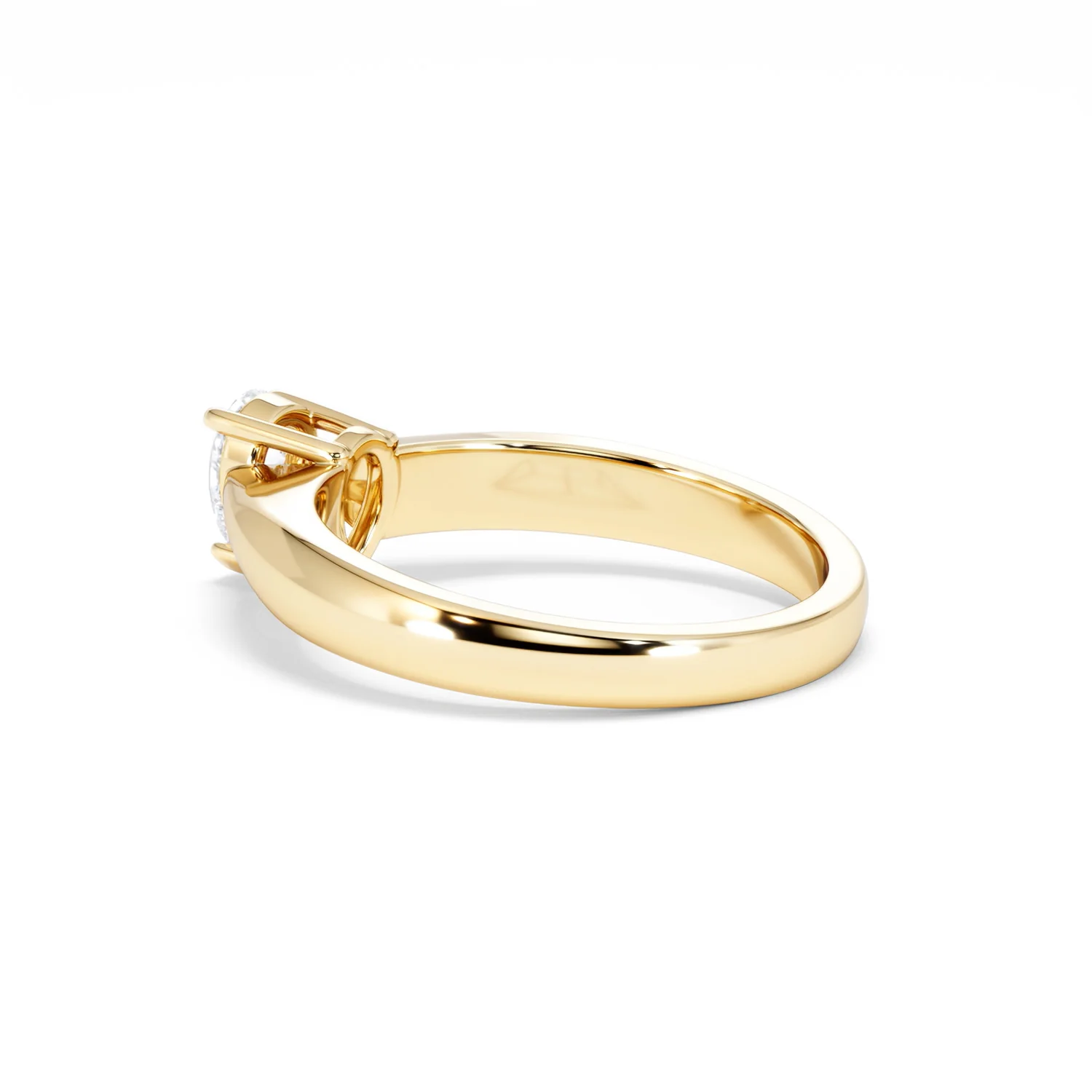 Naomi Pear Cut Lab Diamond Engagement Ring 0.50ct H/SI in 18k Gold Vermeil - Image 62
