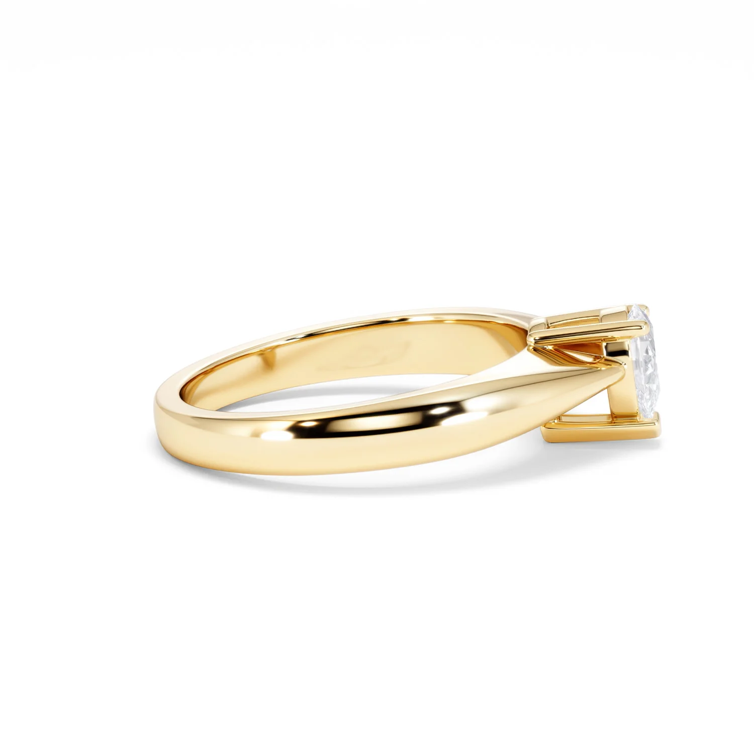 Naomi Pear Cut Lab Diamond Engagement Ring 0.50ct H/SI in 9k Gold - Image 29