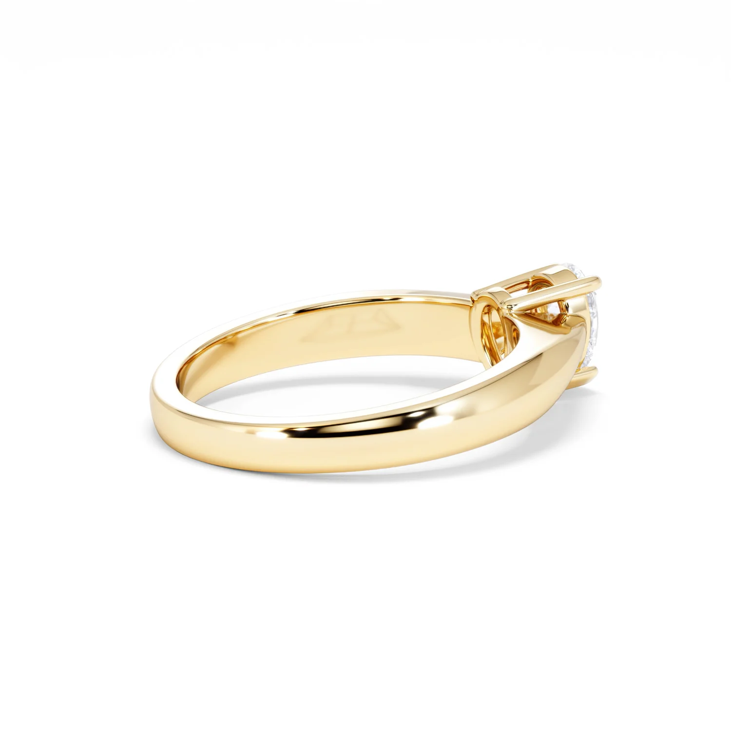 Naomi Pear Cut Lab Diamond Engagement Ring 0.50ct H/SI in 9k Gold - Image 37