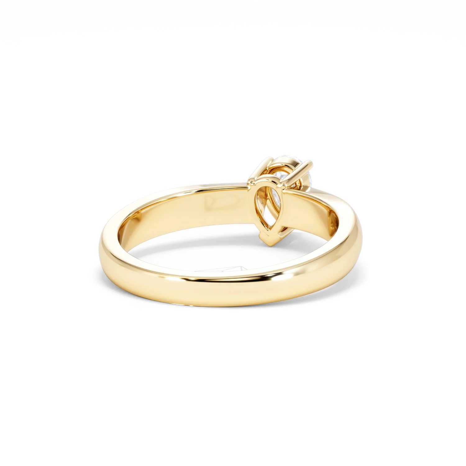 Naomi Pear Cut Lab Diamond Engagement Ring 0.50ct H/SI in 9k Gold - Image 45