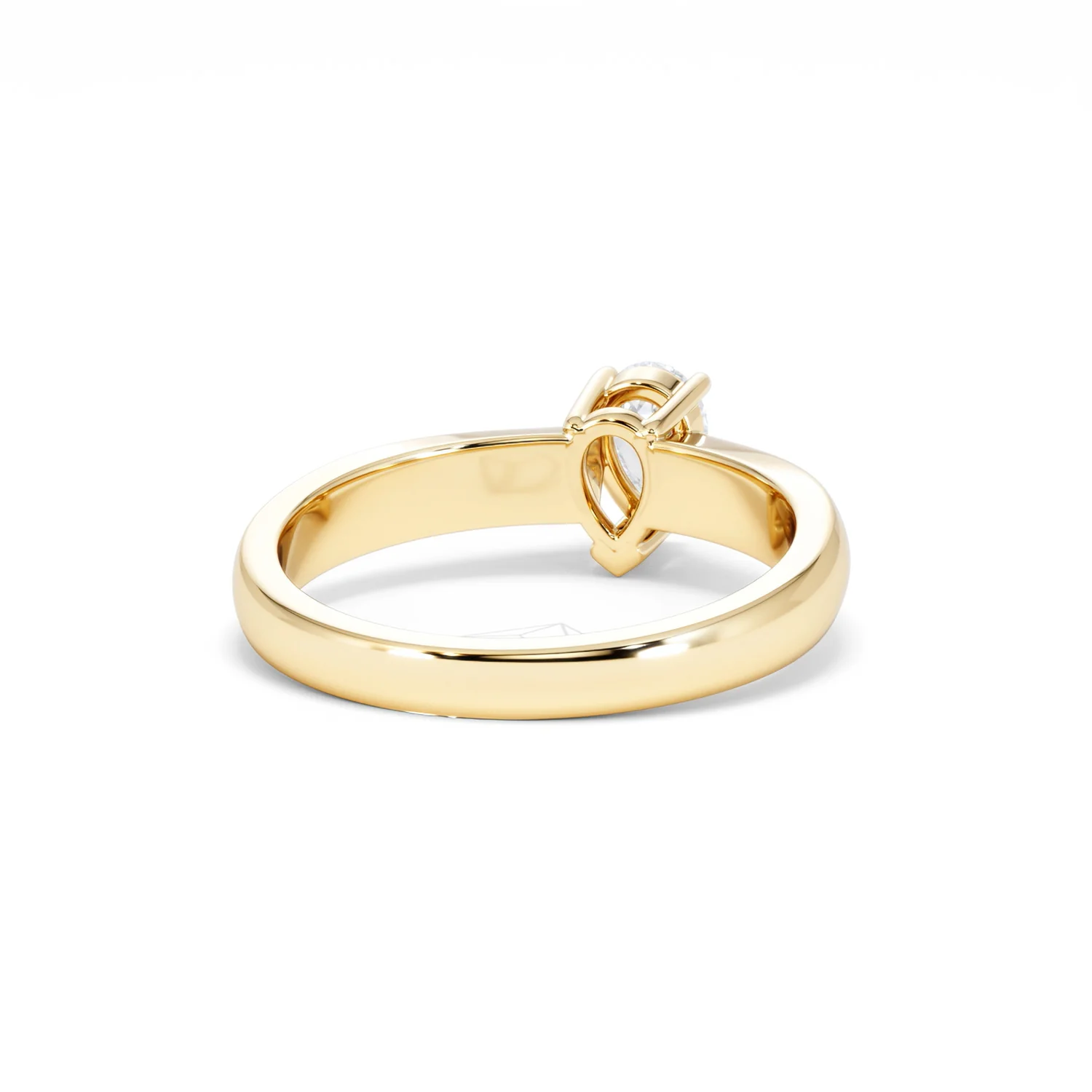 Naomi Pear Cut Lab Diamond Engagement Ring 0.50ct H/SI in 9k Gold - Image 46