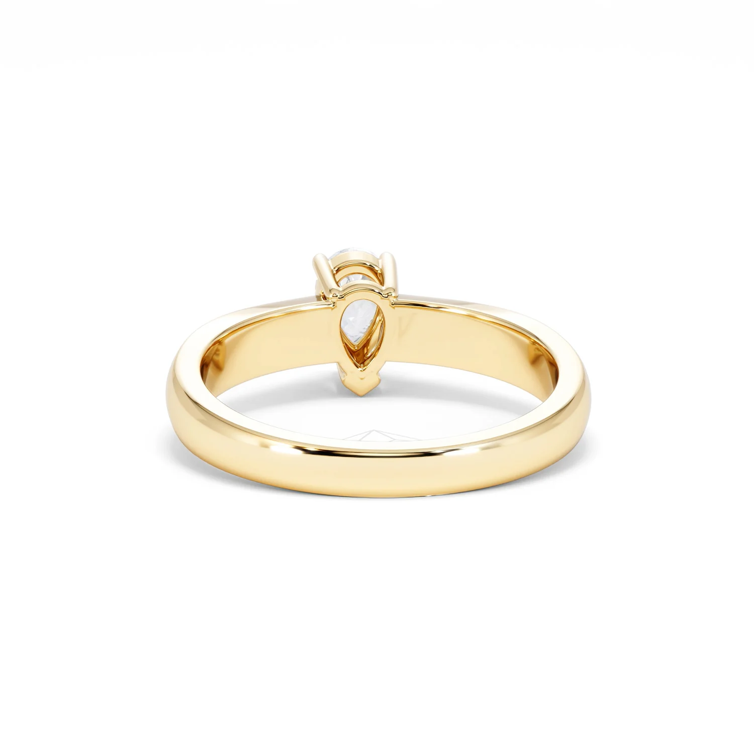Naomi Pear Cut Lab Diamond Engagement Ring 0.50ct H/SI in 9k Gold - Image 51