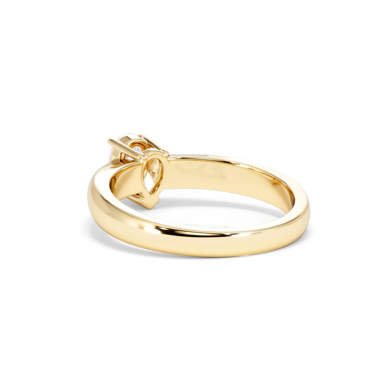 Naomi Pear Cut Lab Diamond Engagement Ring 0.50ct H/SI in 9k Gold - Image 57