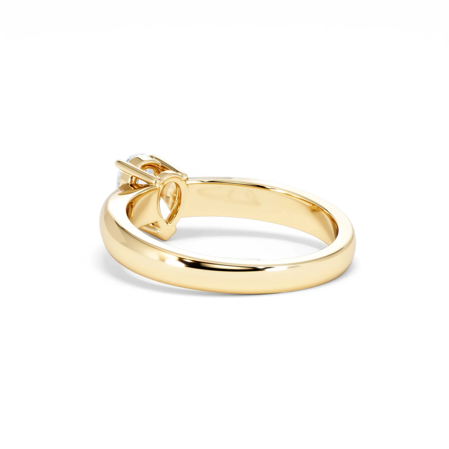 Naomi Pear Cut Lab Diamond Engagement Ring 0.50ct H/SI in 9k Gold - Image 58