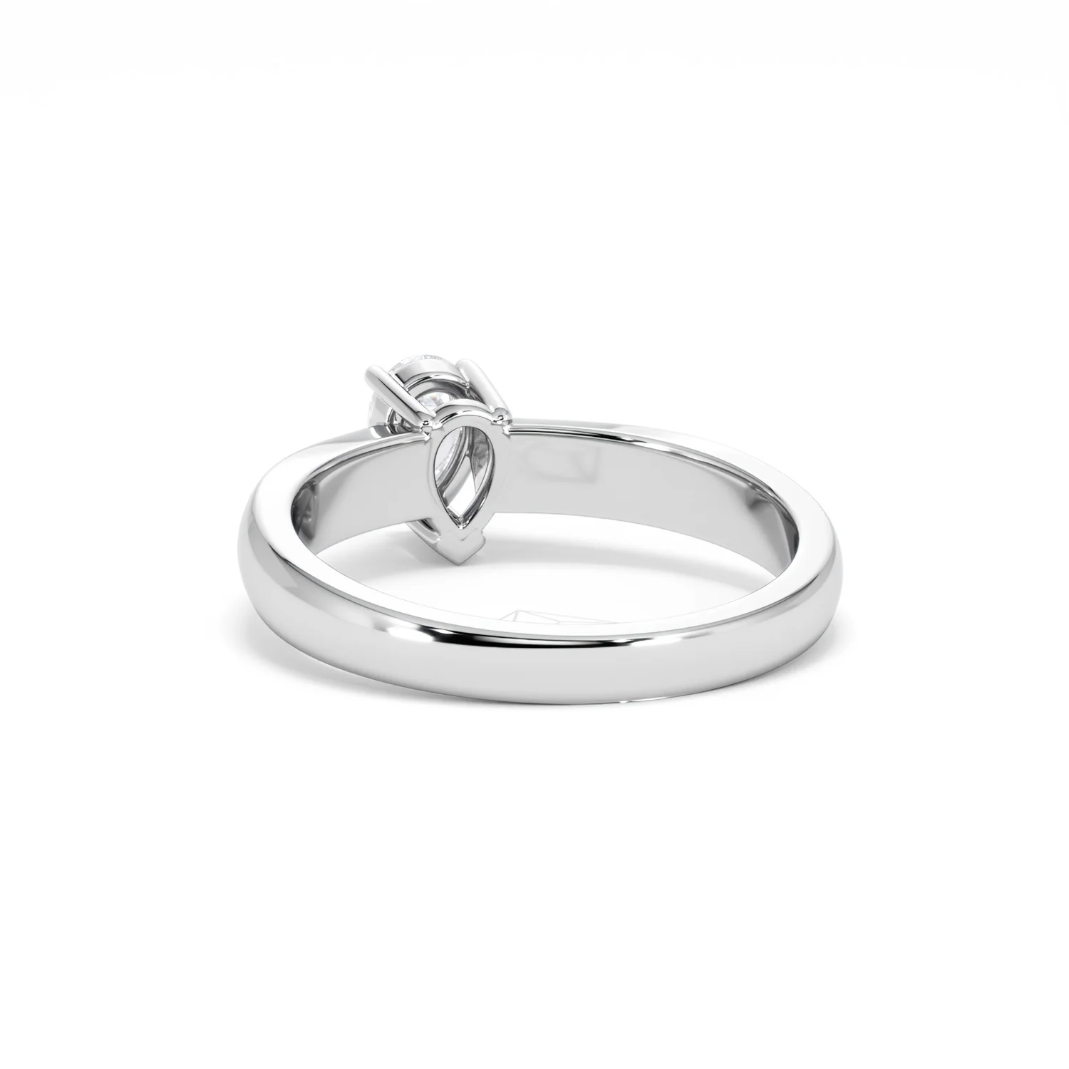 Naomi Pear Cut Lab Diamond Engagement Ring 0.50ct H/SI in 9k White Gold - Image 54