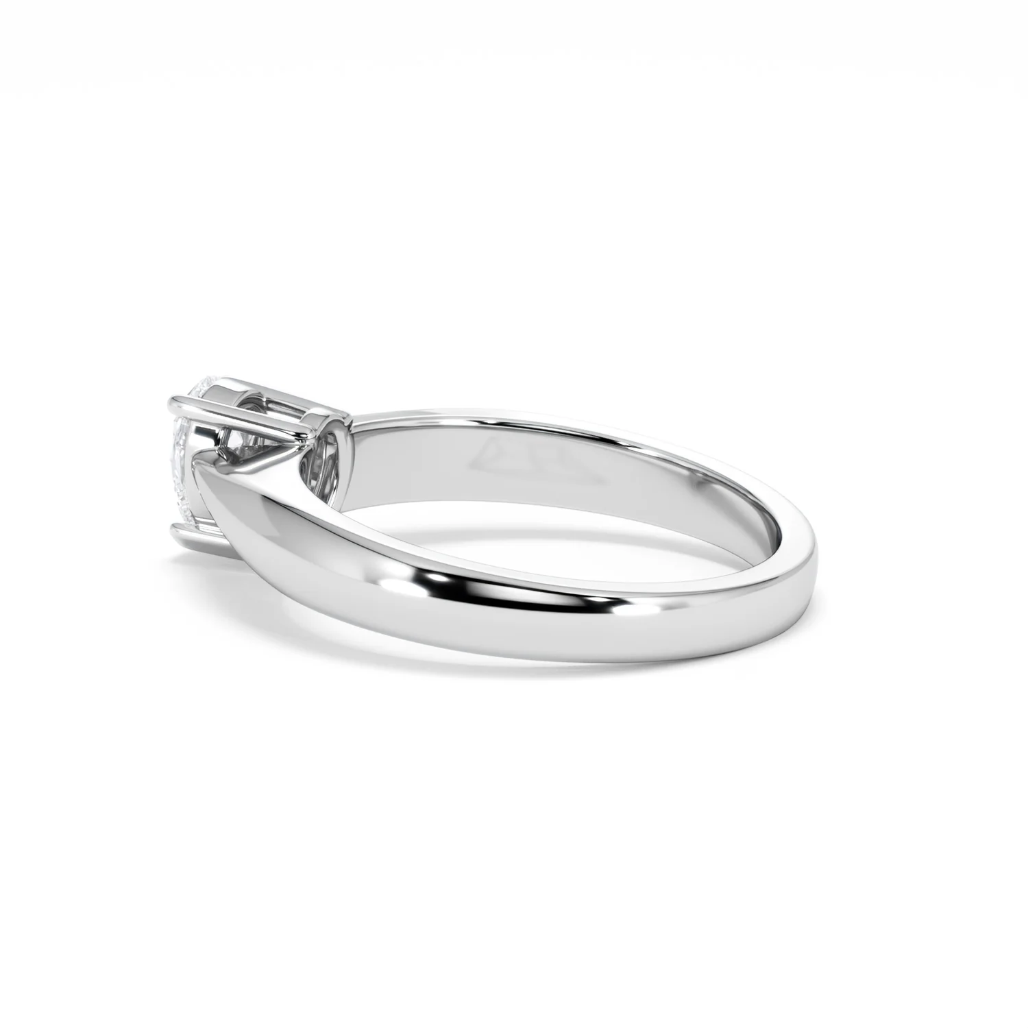 Naomi Pear Cut Lab Diamond Engagement Ring 0.50ct H/SI in 9k White Gold - Image 64