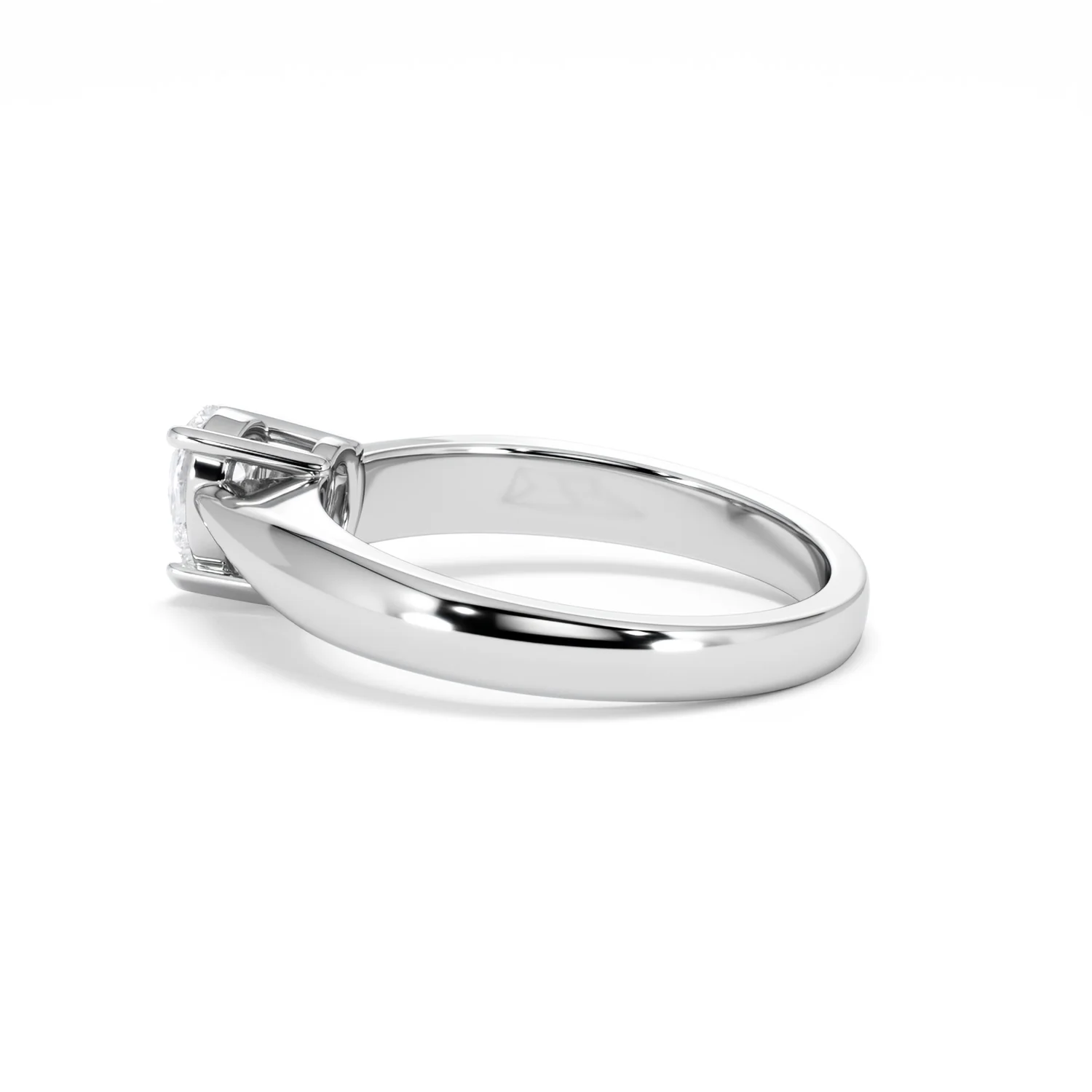 Naomi Pear Cut Lab Diamond Engagement Ring 0.50ct H/SI in 9k White Gold - Image 65