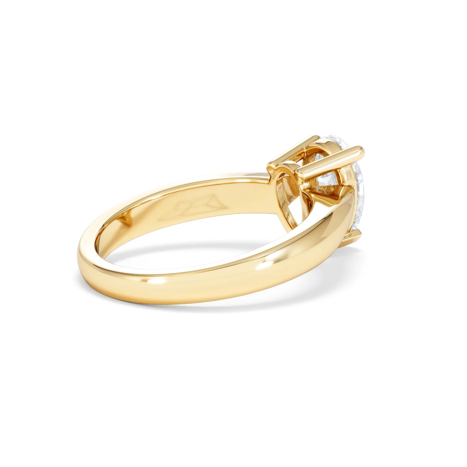 Naomi Pear Cut Lab Diamond Engagement Ring 1.00ct H/SI in 9k Gold - Image 38