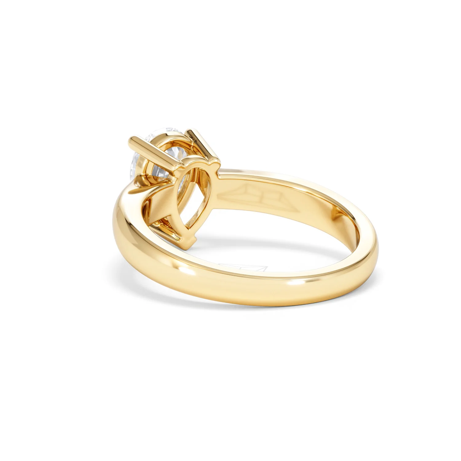Naomi Pear Cut Lab Diamond Engagement Ring 1.00ct H/SI in 9k Gold - Image 57