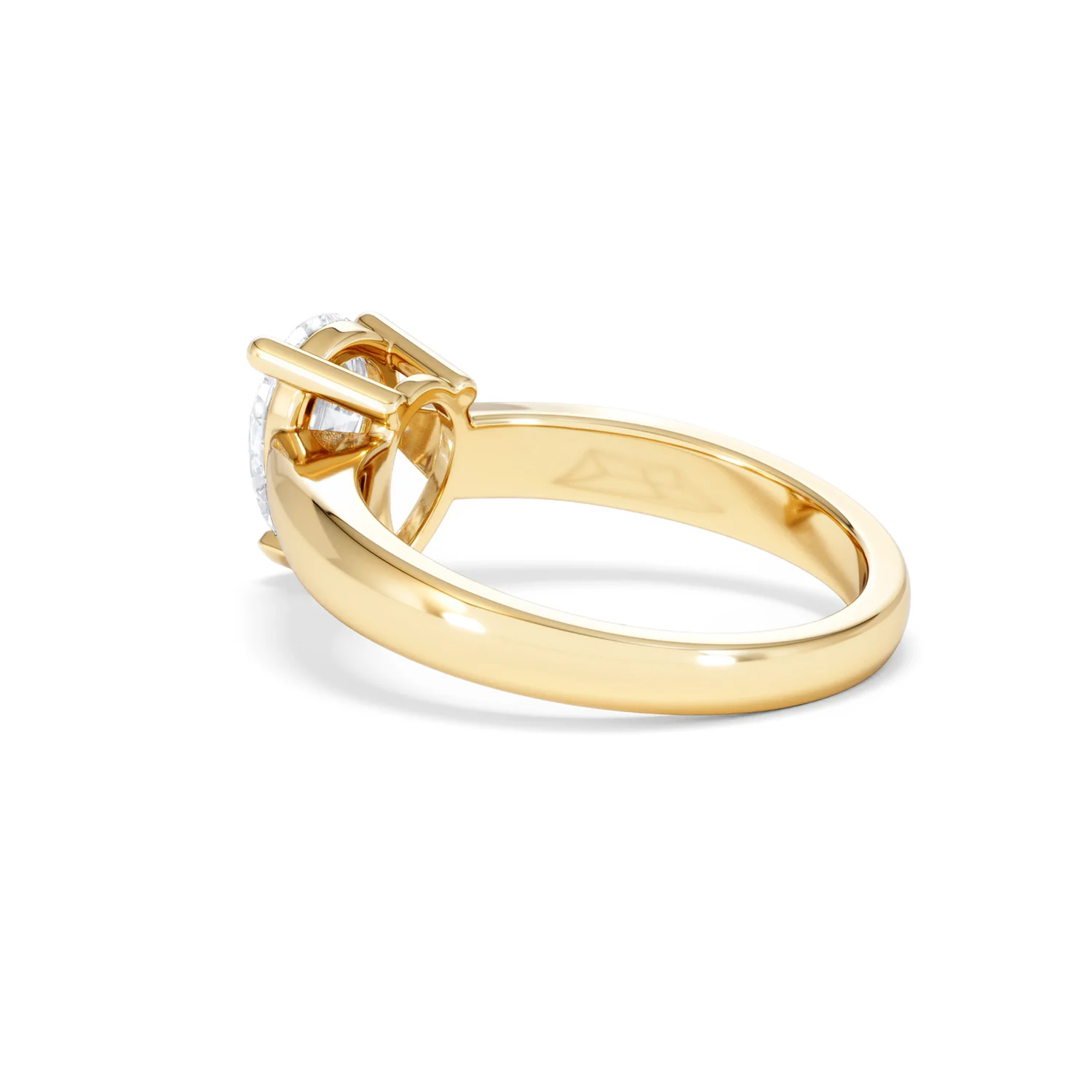 Naomi Pear Cut Lab Diamond Engagement Ring 1.00ct H/SI in 9k Gold - Image 61