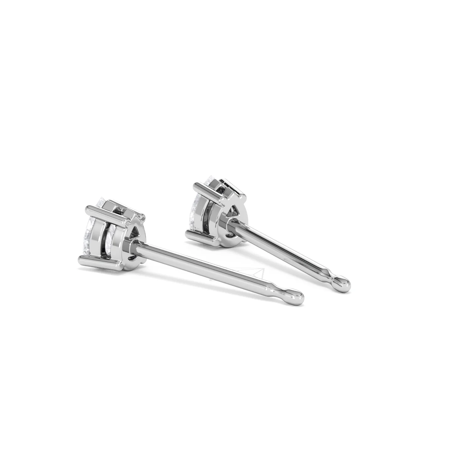 Naomi Pear Cut Lab Diamond Stud Earrings 0.30ct H/SI in 925 Silver - Image 59