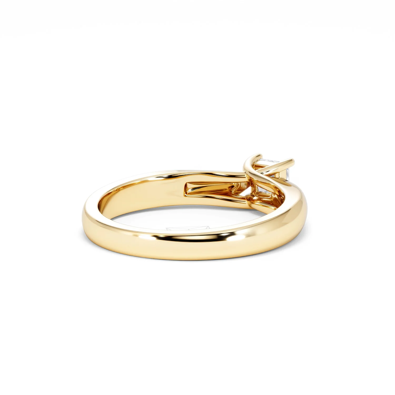 Naomi Princess Cut Lab Diamond Engagement Ring 0.33ct H/SI in 18k Gold Vermeil - Image 42