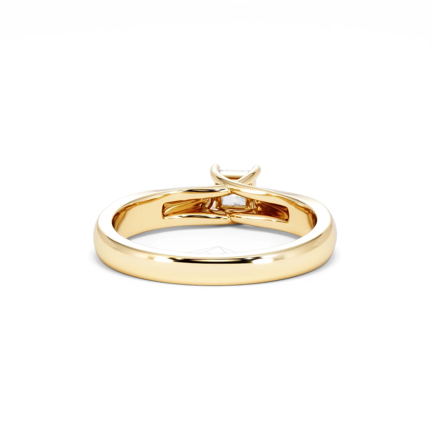 Naomi Princess Cut Lab Diamond Engagement Ring 0.33ct H/SI in 18k Gold Vermeil - Image 48