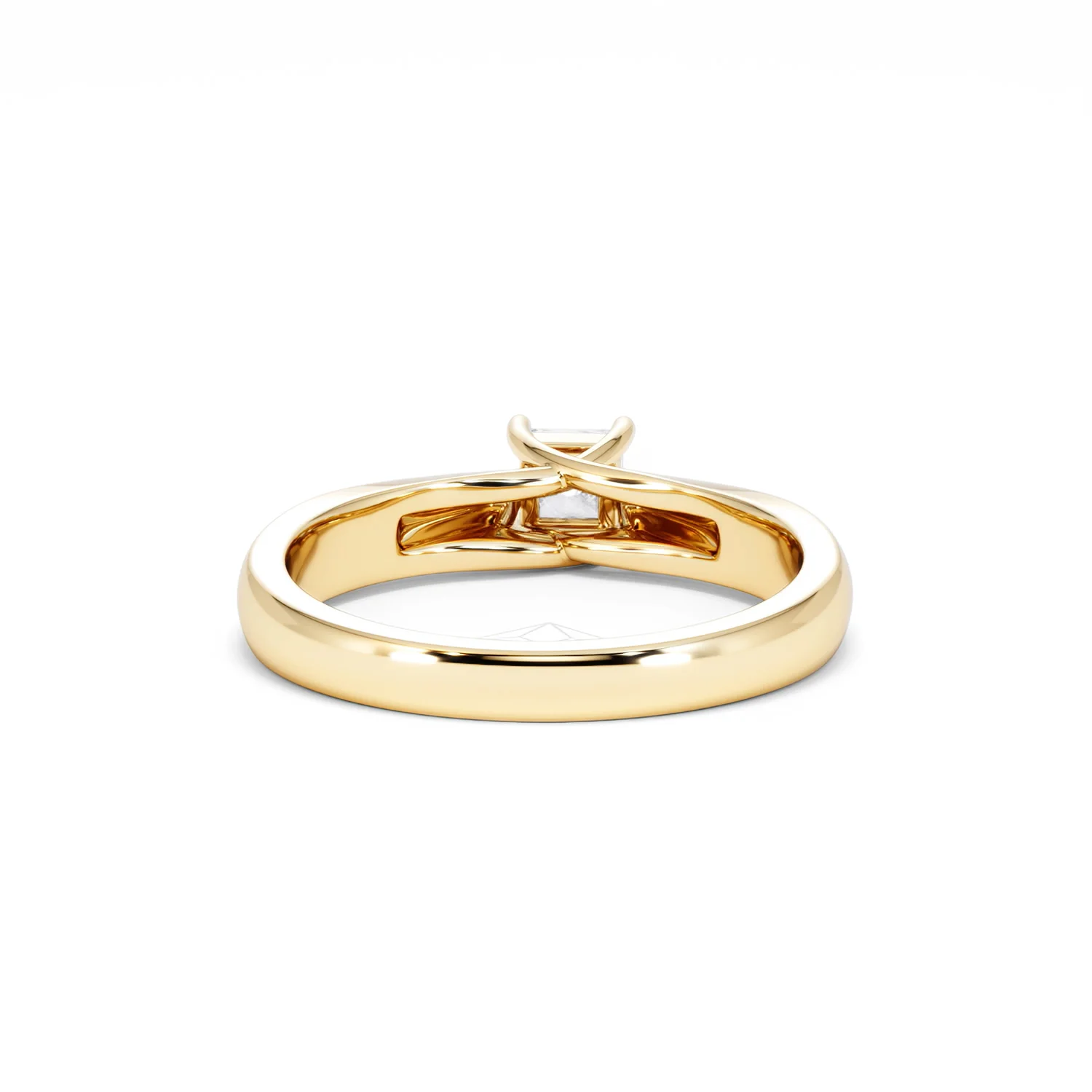 Naomi Princess Cut Lab Diamond Engagement Ring 0.33ct H/SI in 18k Gold Vermeil - Image 49