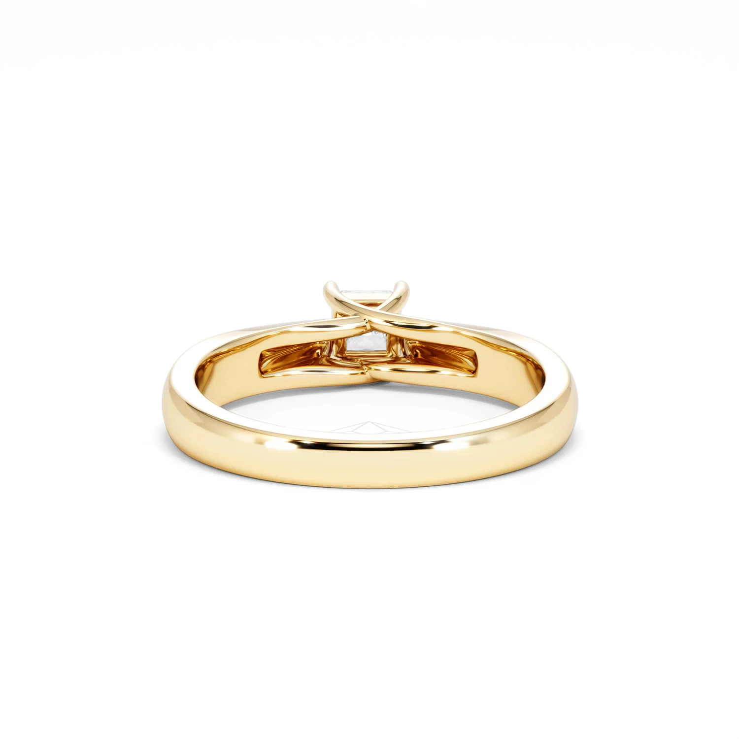 Naomi Princess Cut Lab Diamond Engagement Ring 0.33ct H/SI in 18k Gold Vermeil - Image 50